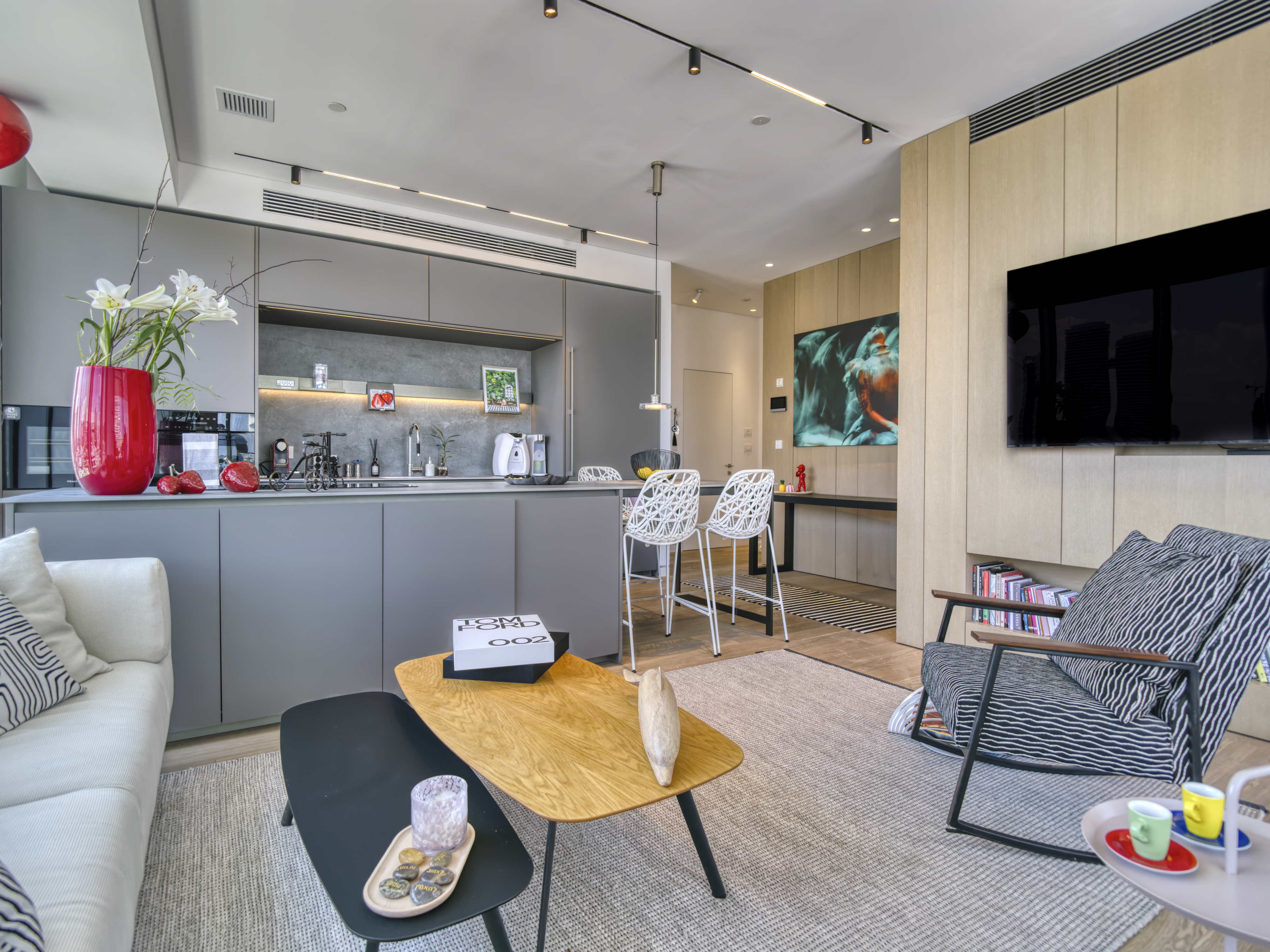  Designer Apartment with Panoramic Urban Views at Beit Lessin Tower - 物件實景