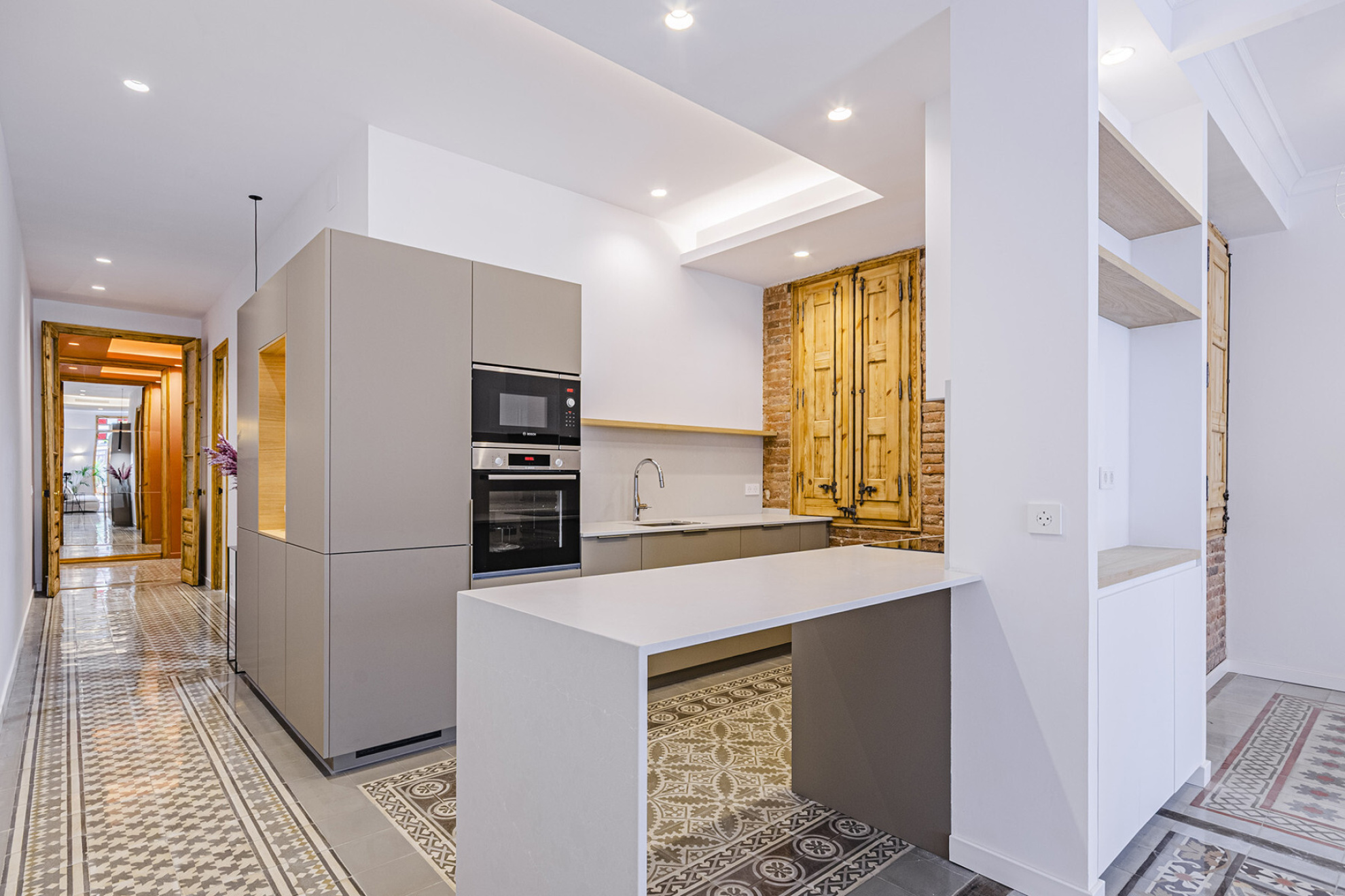  Renovated apartment with three bedrooms en suite with terrace in Eixample - 物件實景
