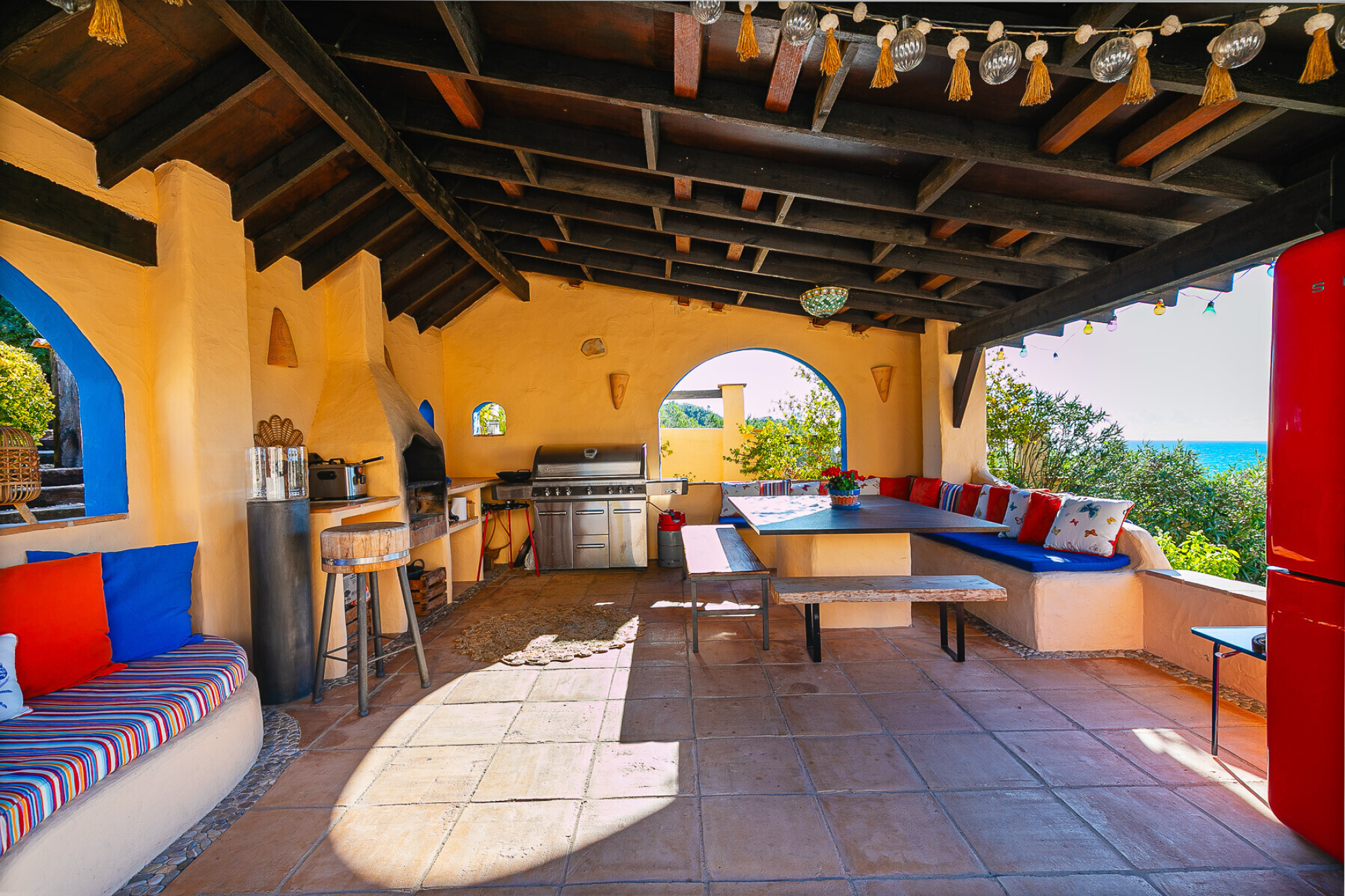  Beautiful Mediterranean villa with sea views in Mas Mestre, 15km from Sitges. - 物件實景