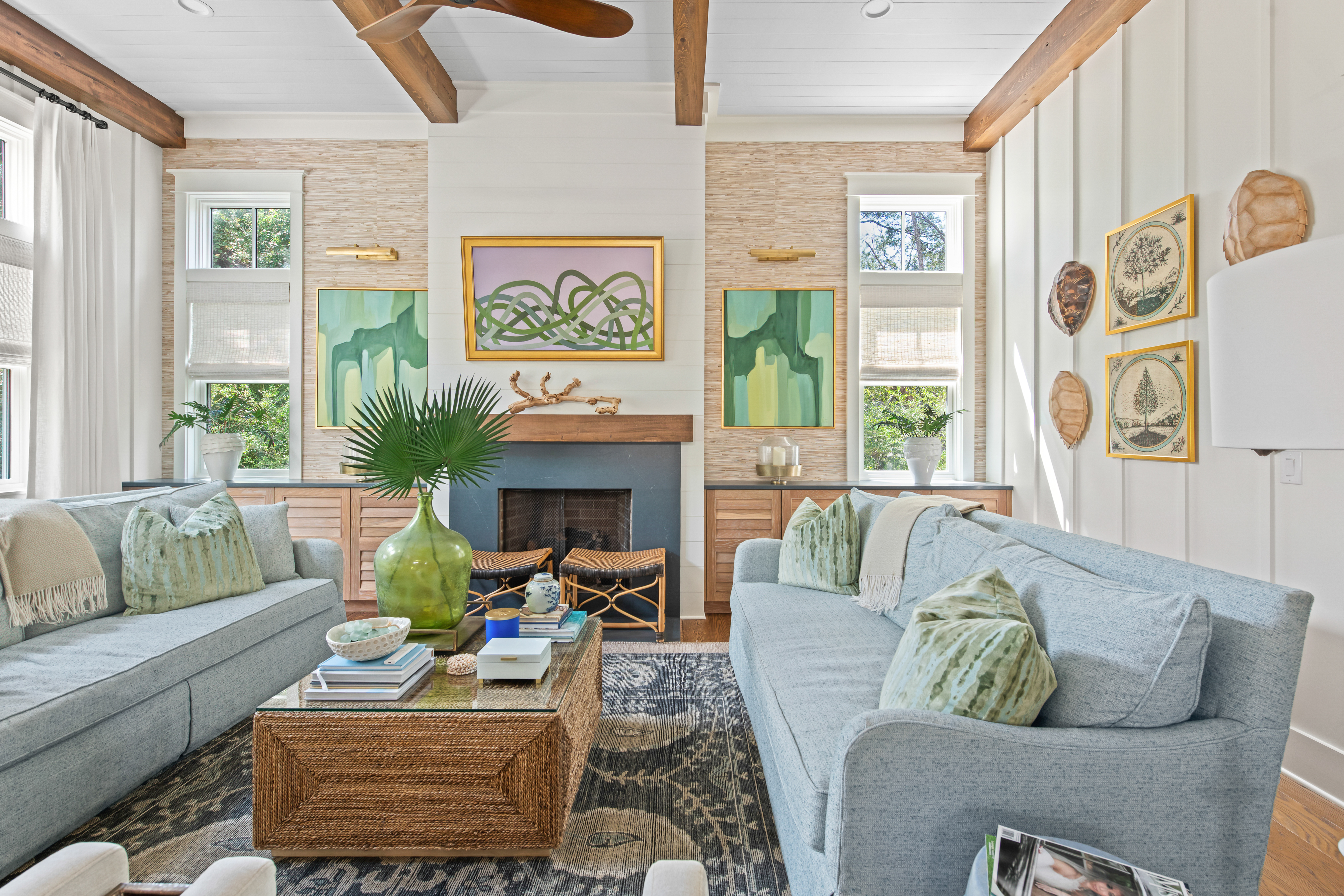  Distinctive Preserve-Backed Seagrove Beach Retreat Near the Gulf - 物件實景