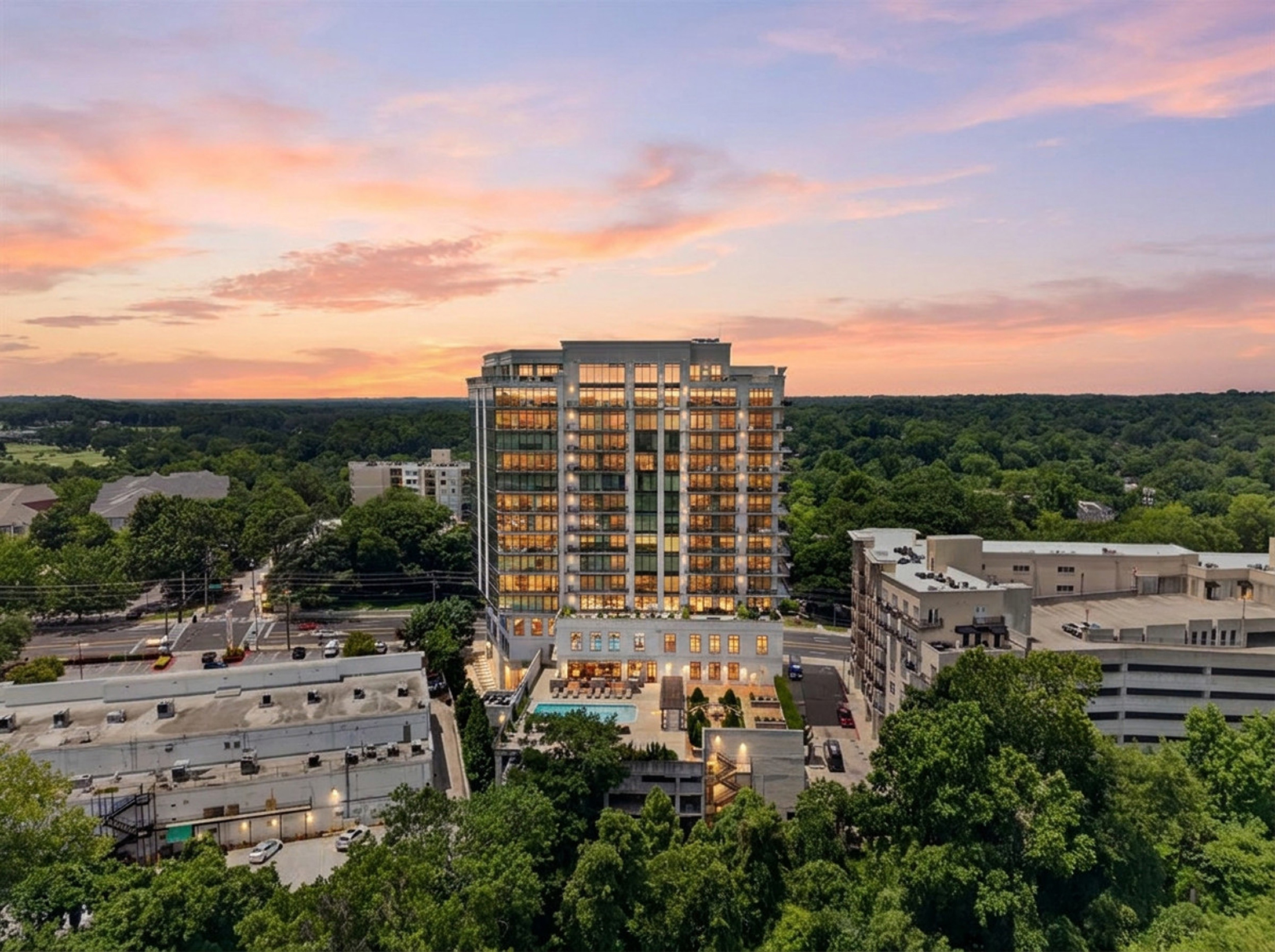  Extraordinary Penthouse with Skyline Views, Perfectly Situated on Peachtree - 物件實景