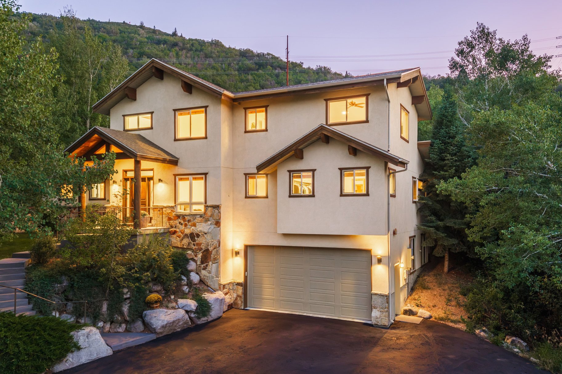  Mountain Contemporary Retreat Among the Trees in Lower Pinebrook - 物件實景