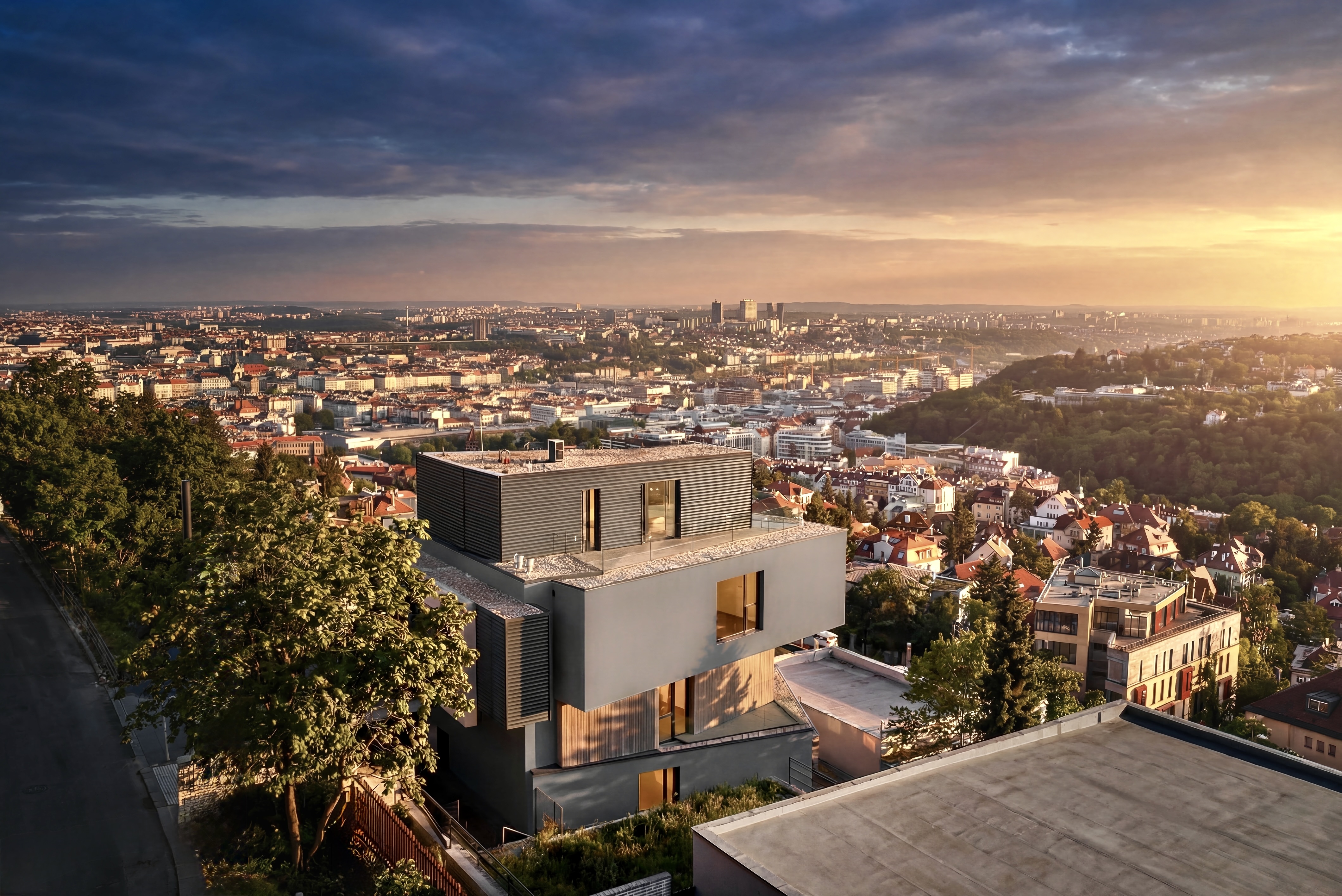  Modern penthouse with terrace Prague 5 – Hrebenky ID: 1137-2 - 物件實景