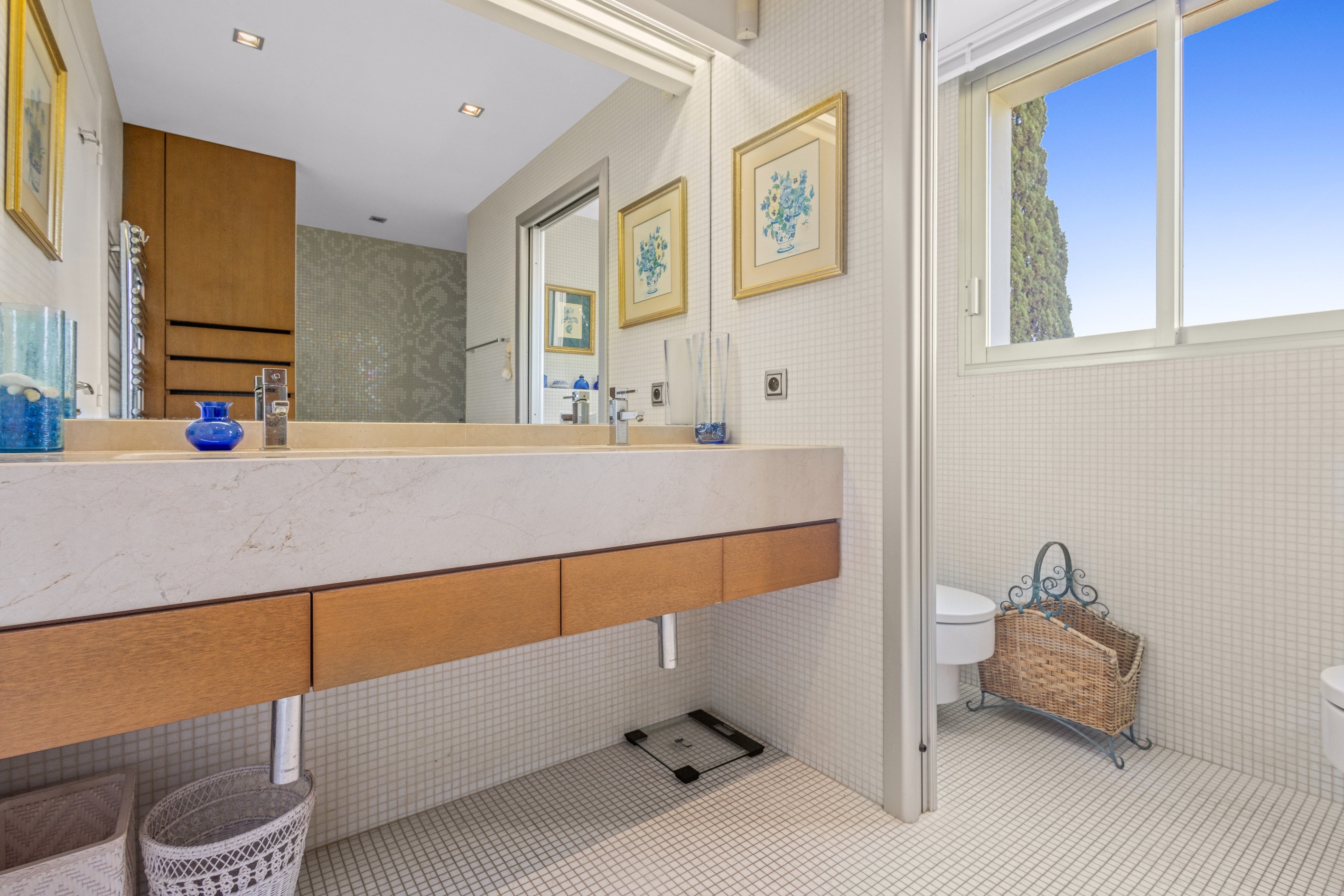  Cannes Croix des Gardes, luxury garden apartment for sale, sea views, private g… - 物件實景