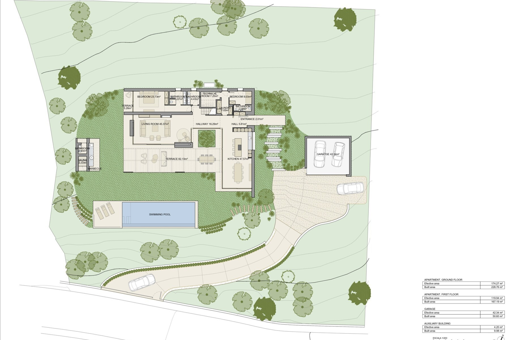  Modern villa in Castell-Platja d