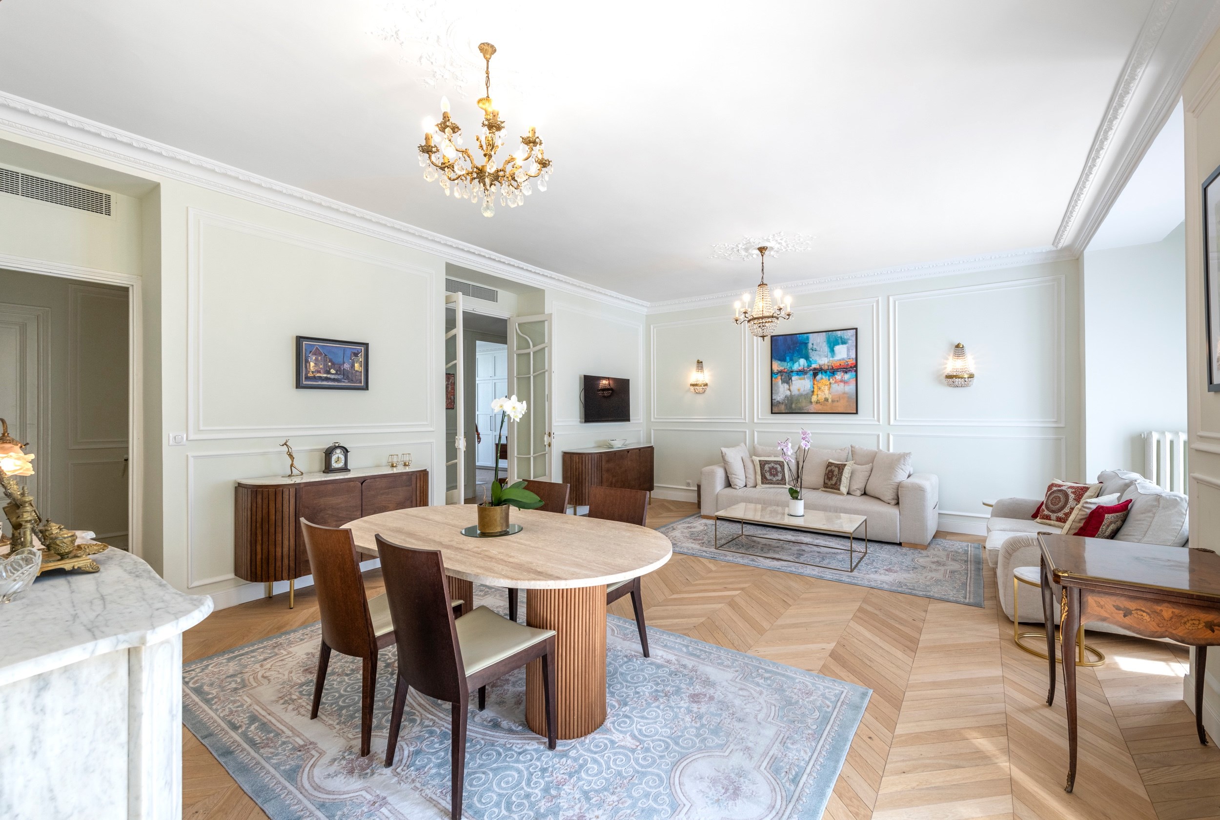  Nice Carré d’Or, three bedroom period apartment with balcony - 物件實景