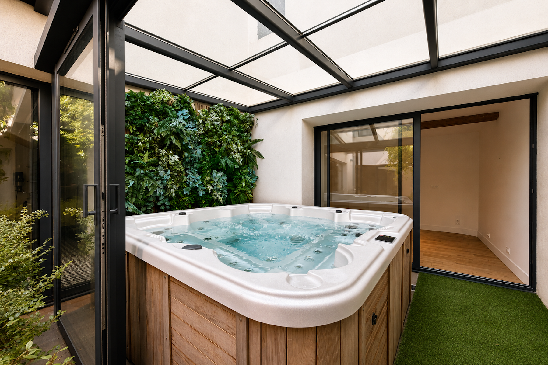  NÎMES CITY CENTRE ELEGANTLY RENOVATED TOWNHOUSE WITH GARAGE, PRIVATE COURTYARD … - 物件實景