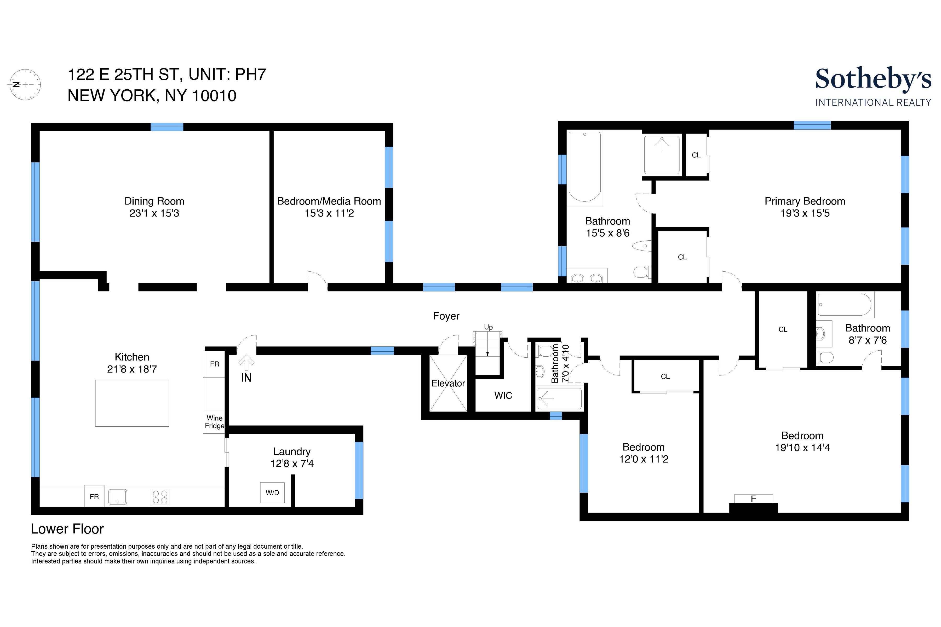 122 East 25th Street, PH7 - 物件實景