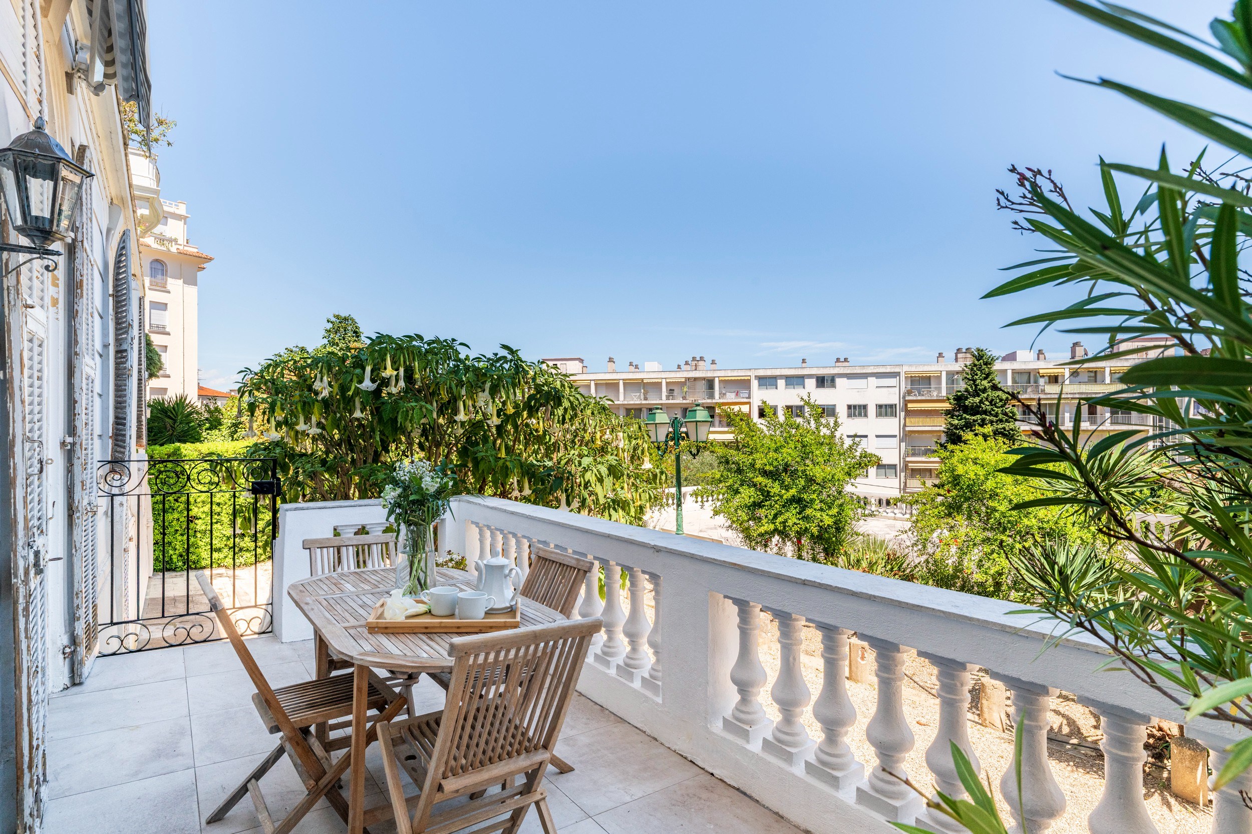  Belle Époque apartment with terrace near the Promenade des Anglais - 物件實景