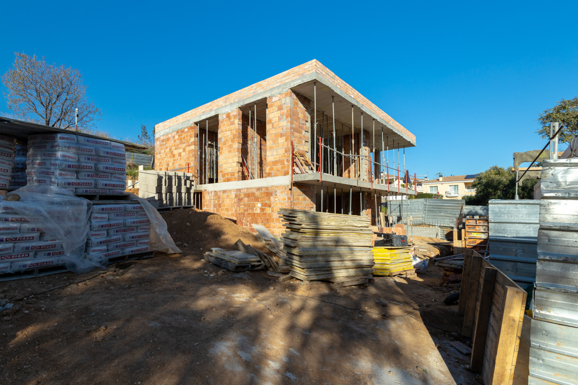  Ecological design house under construction in Vilassar - Costa Barcelona - 物件實景