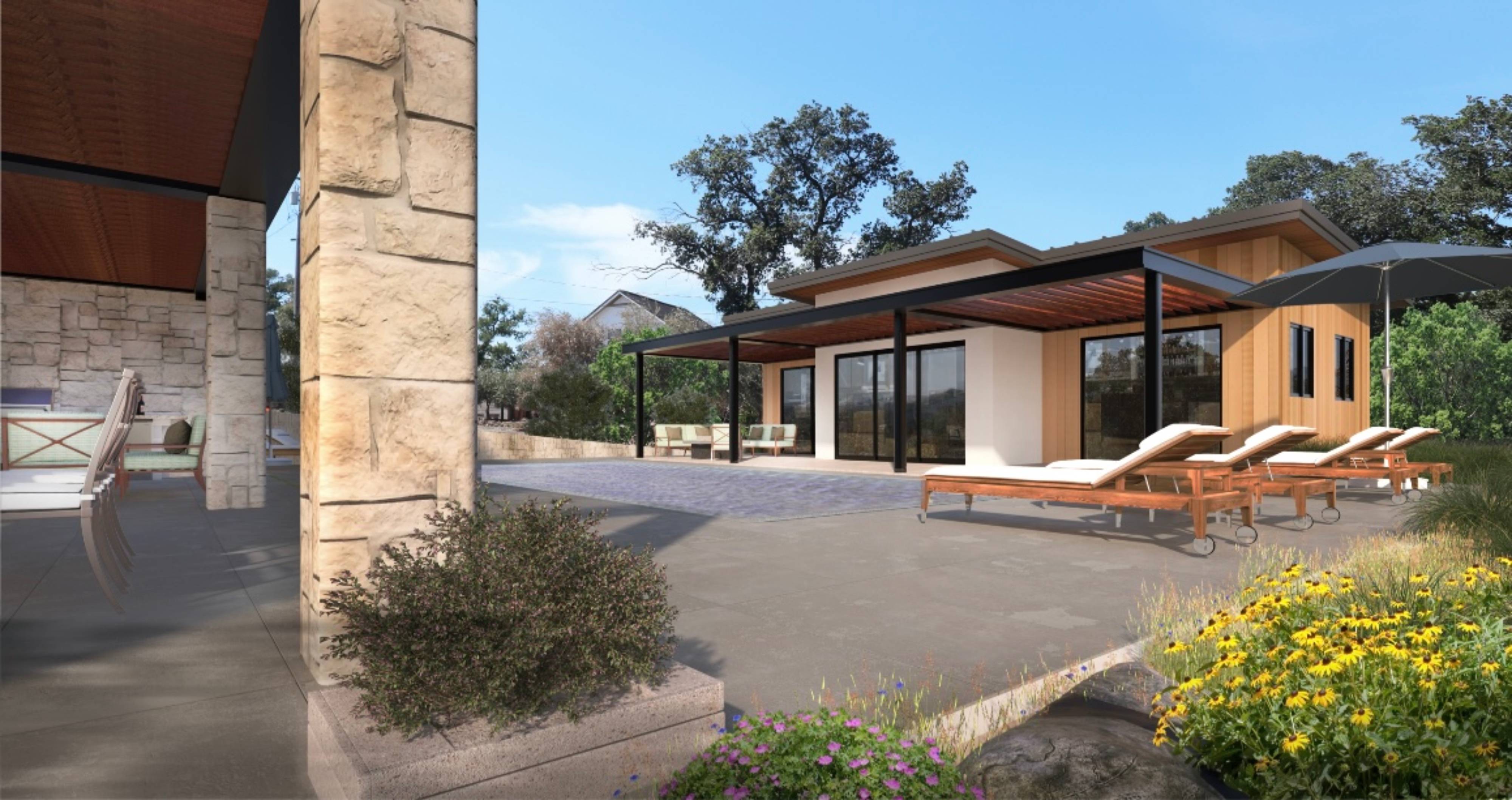  Modern Napa Estate with Panoramic Valley-to-San Francisco Views - 物件實景