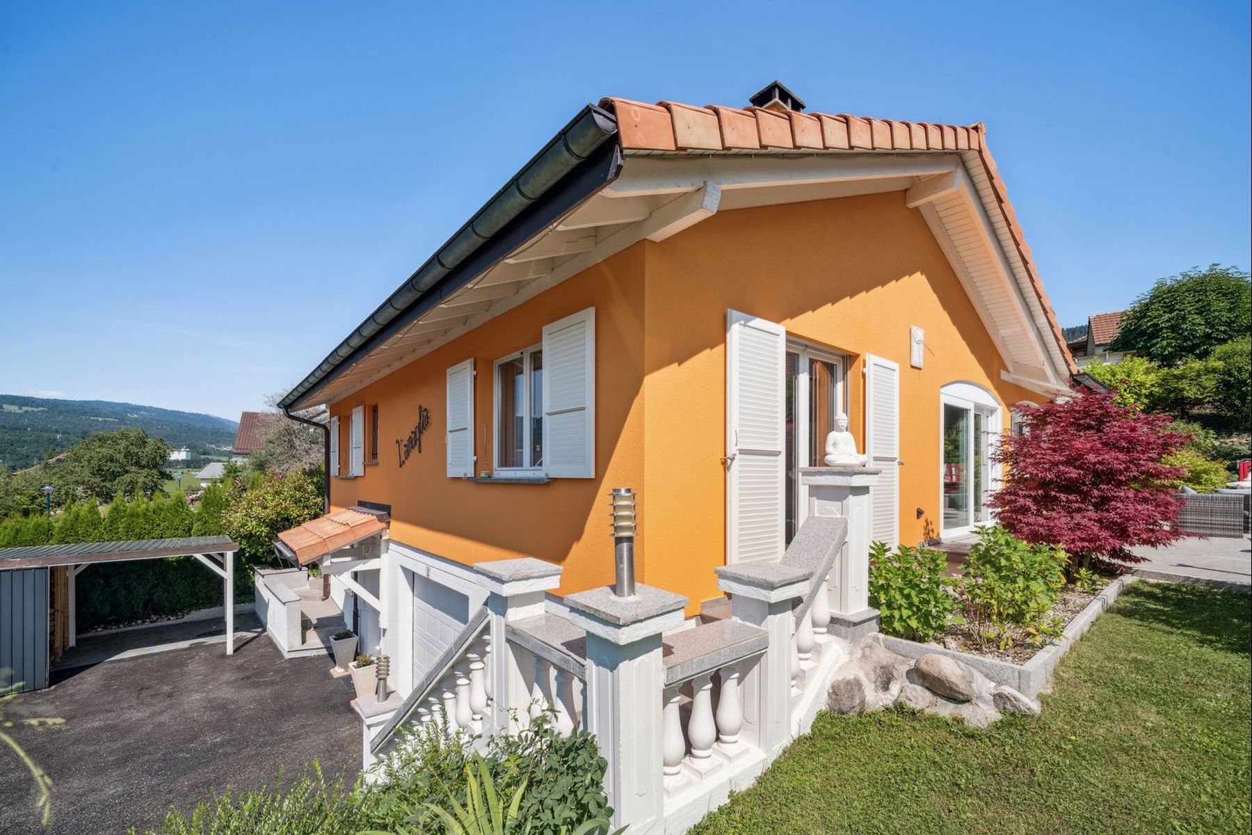 House in perfect condition with breathtaking view of Vallorbe - 物件實景