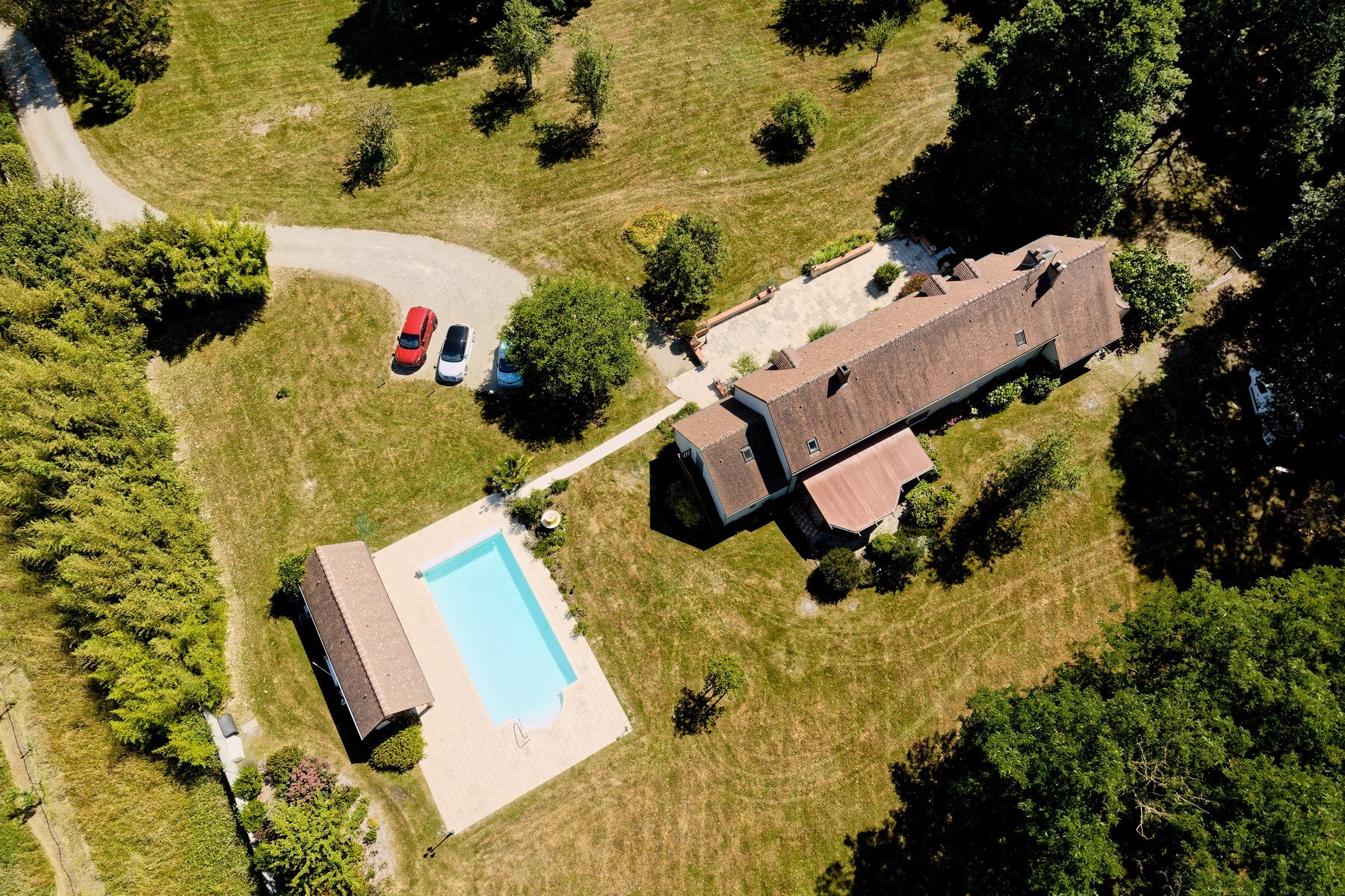  Charming 220 sqm countryhouse  5 bedrooms  pool  8,000 sqm pond  3.5 ha lan… - 物件實景
