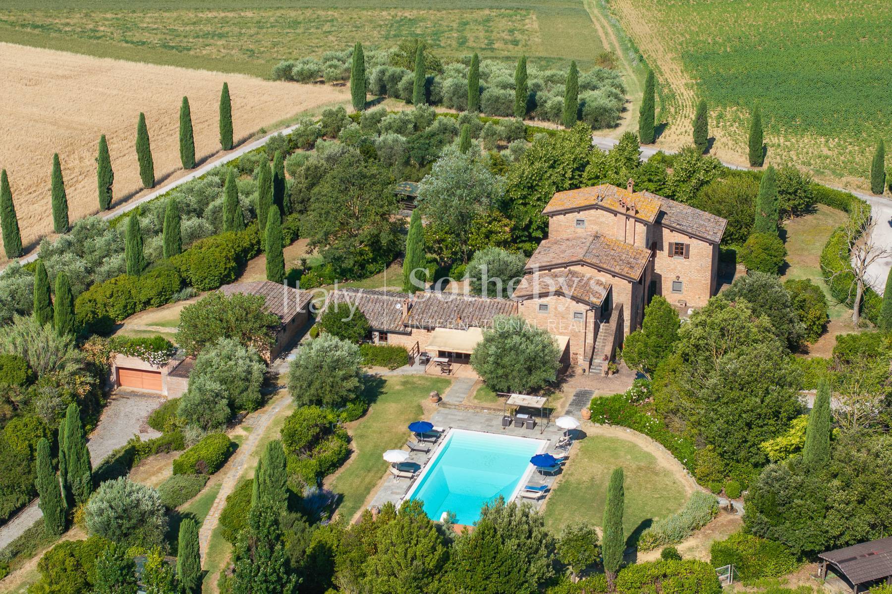  Exceptional historic estate with a private SPA in Tuscany - 物件實景