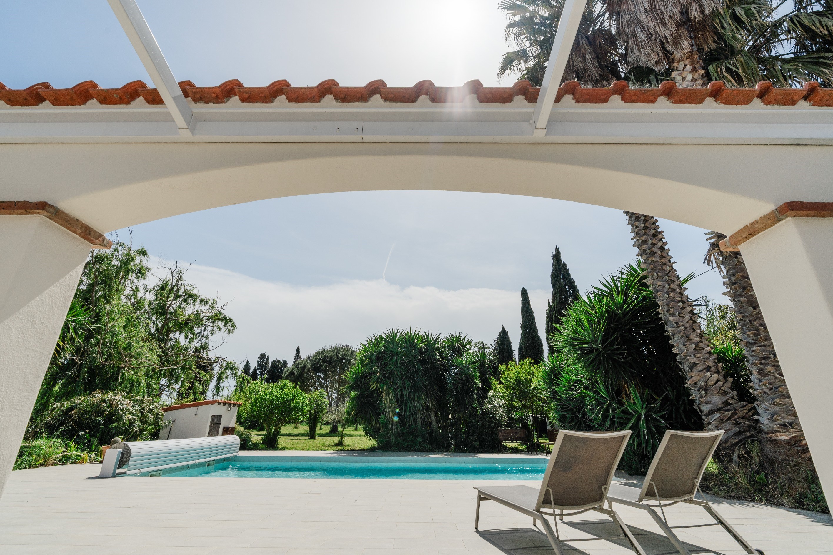  Peaceful retreat near Perpignan with pool and view of the Pyrénées - 物件實景