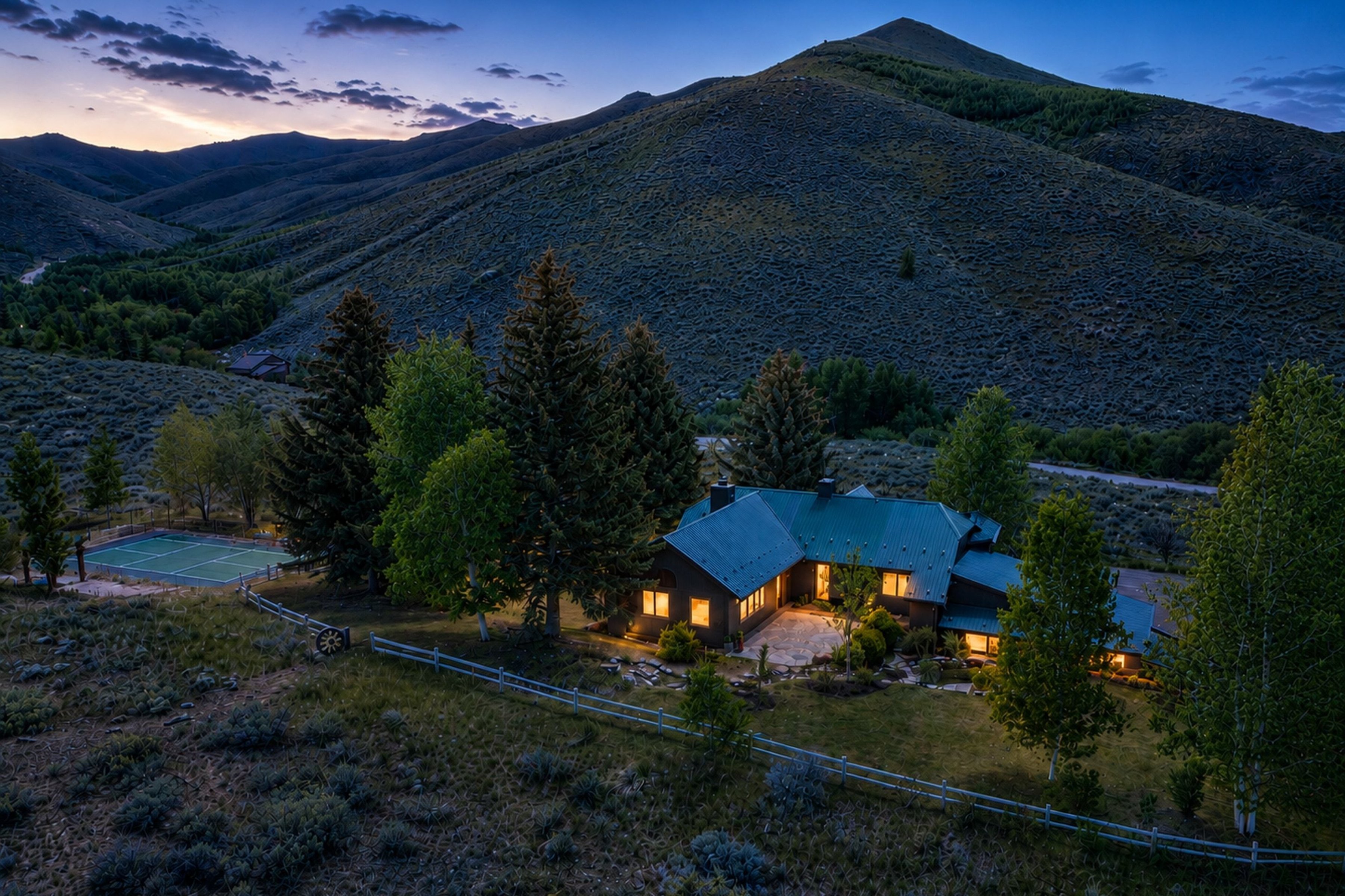  Canyon View Home on 5+ Acres with Pickleball Court - 物件實景