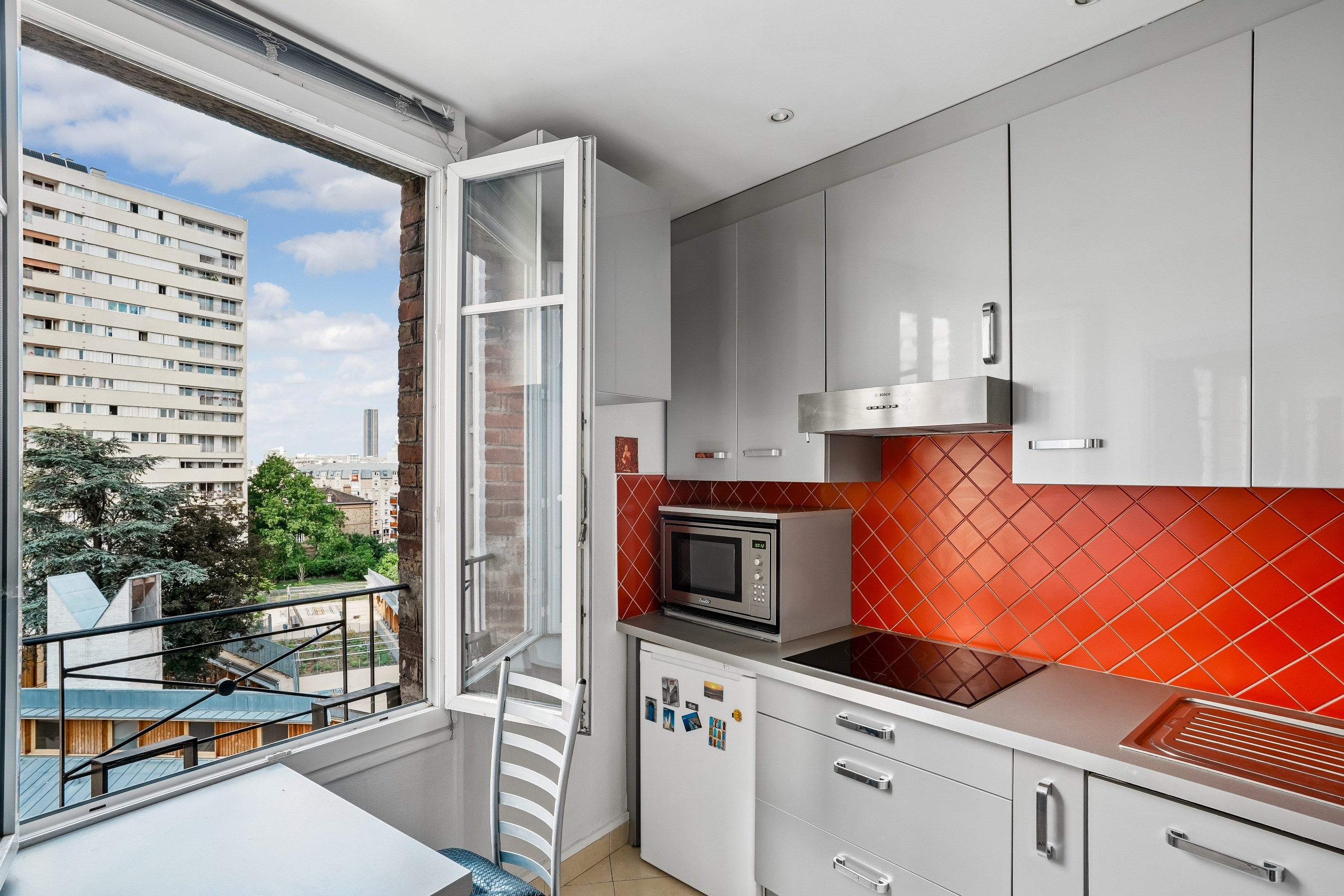  3-room apartment with balcony Paris 15th - Parc Georges Brassens - 物件實景