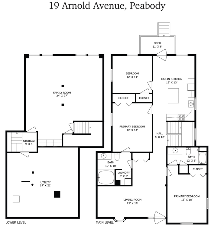 Peabody, Massachusetts, 01960, United States, 3 Bedrooms Bedrooms, ,2 BathroomsBathrooms,Residential,For Sale,2002865