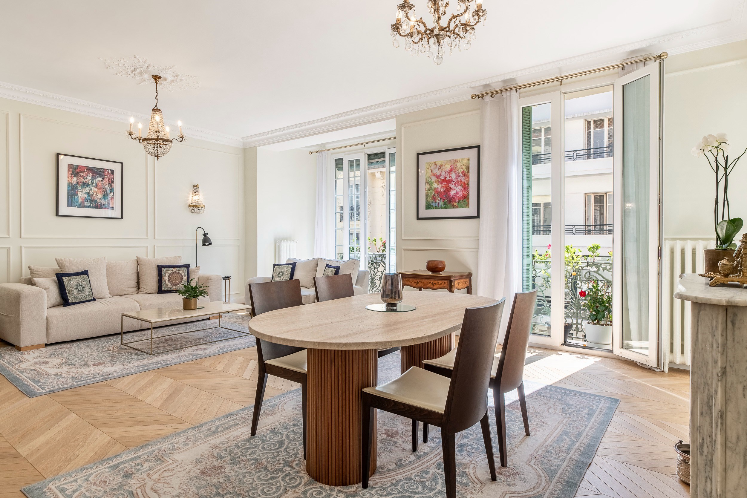 Nice Carré d’Or, three bedroom period apartment with balcony - 物件實景