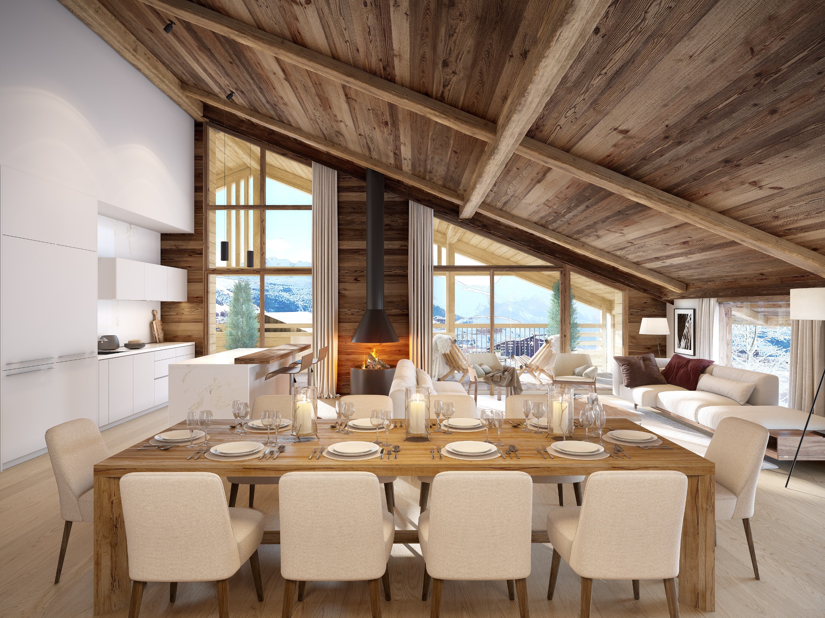  Apartment Favier - Located in a new residence in Alpe d