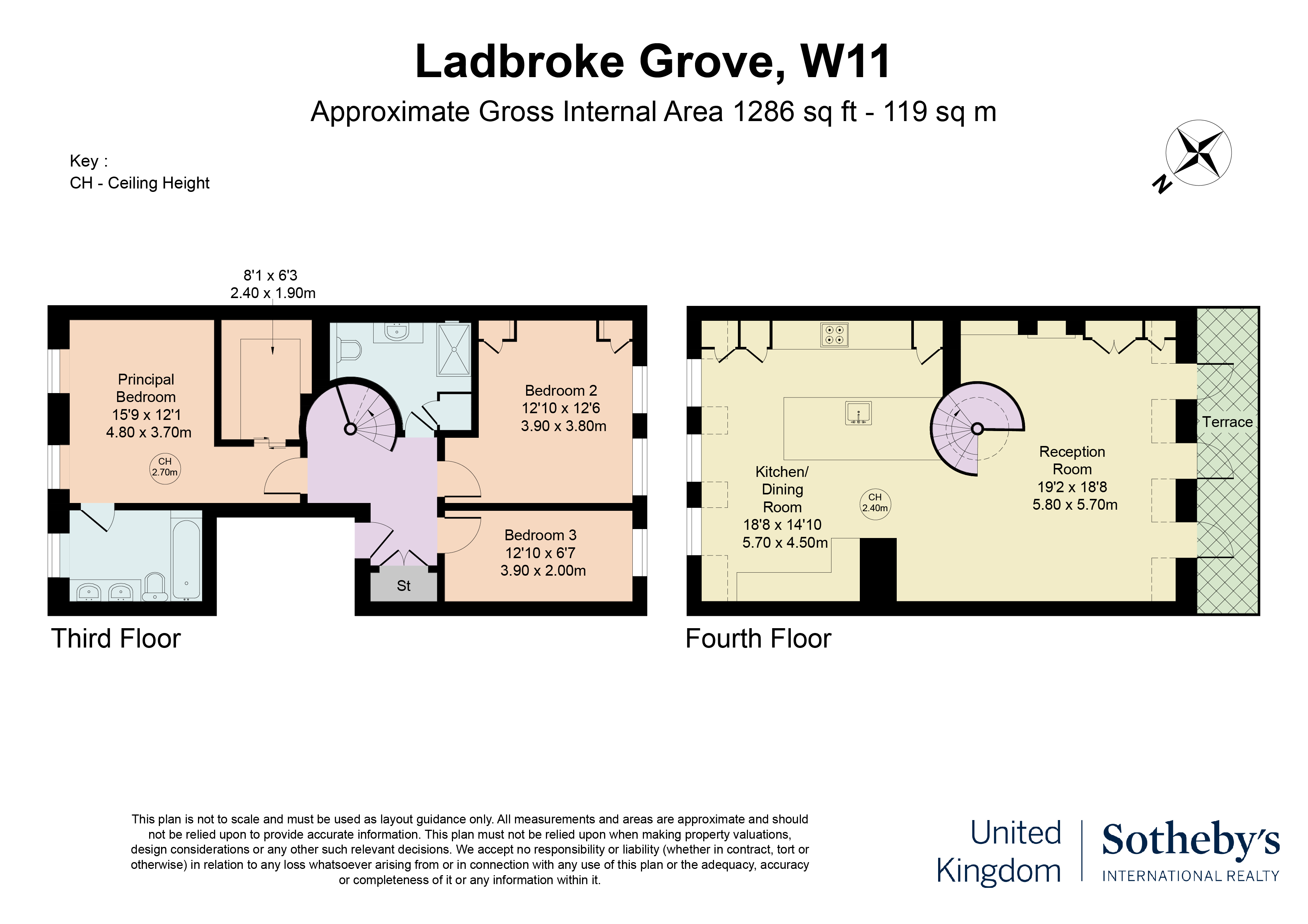  Rooftop Duplex in the Heart of Notting Hill - 物件實景
