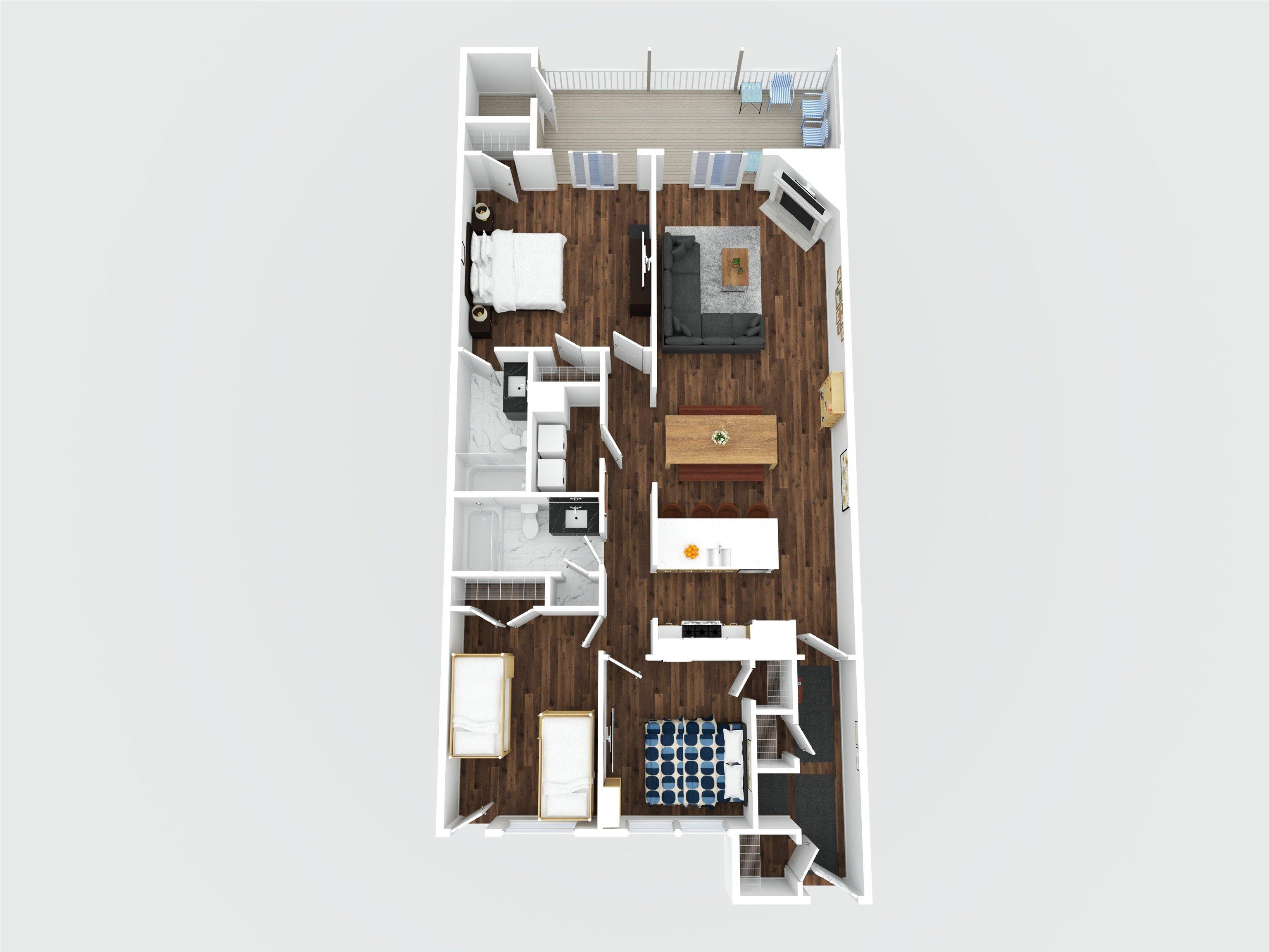 Lincoln, New Hampshire, 03251, United States, 3 Bedrooms Bedrooms, ,2 BathroomsBathrooms,Residential,For Sale,1900633