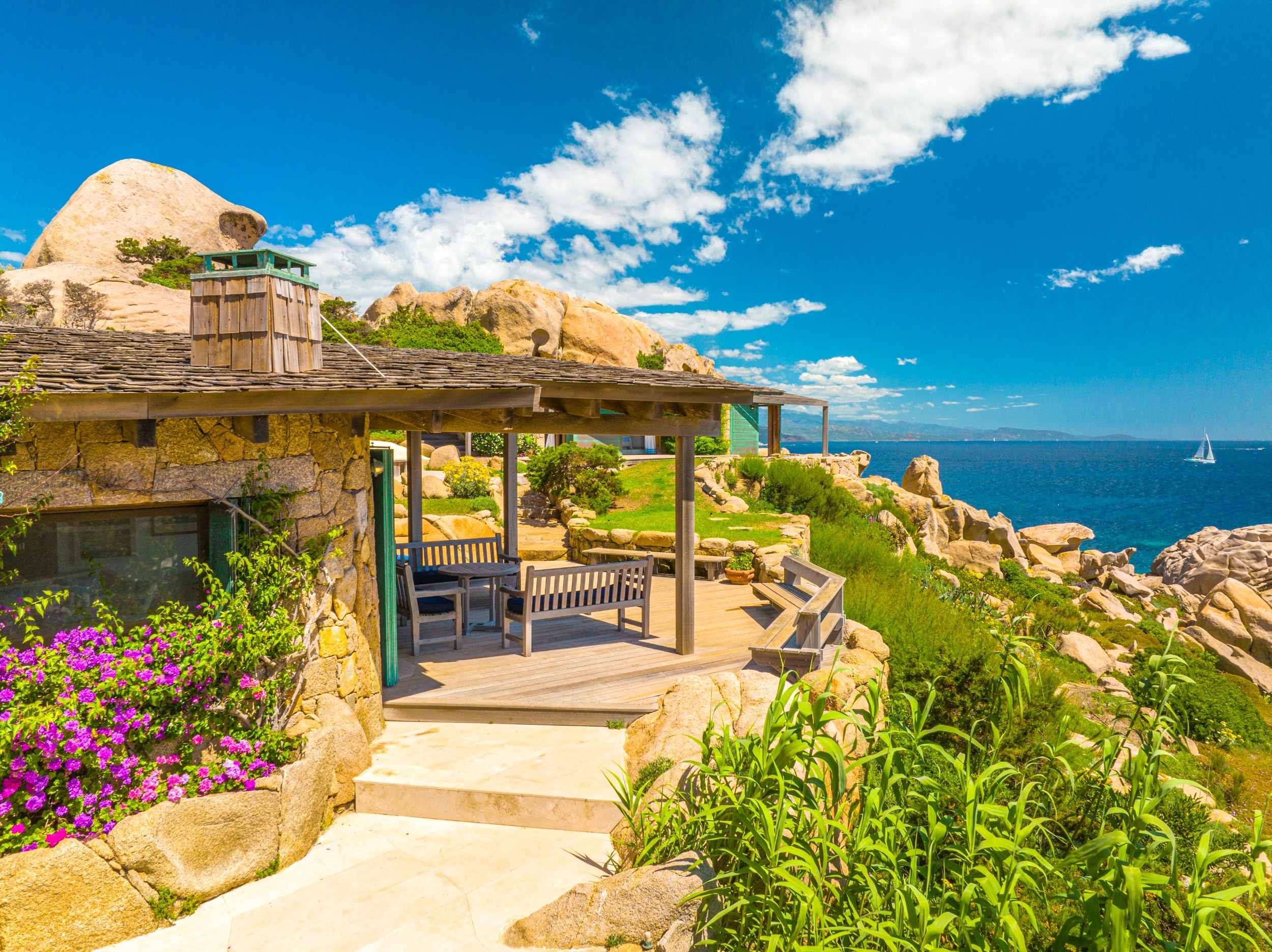  For sale : Exceptional waterfront property - Swimming pool - Cavallo island, Bo… - 物件實景