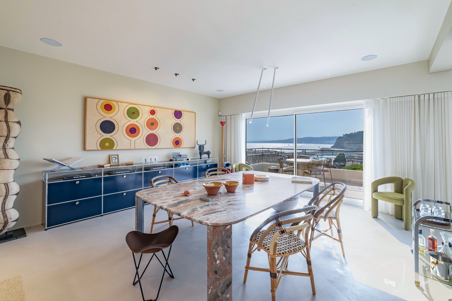  Nice Mont Boron, 111 sqm 2 bedroom apartment with 33 sqm terrace and sea views - 物件實景