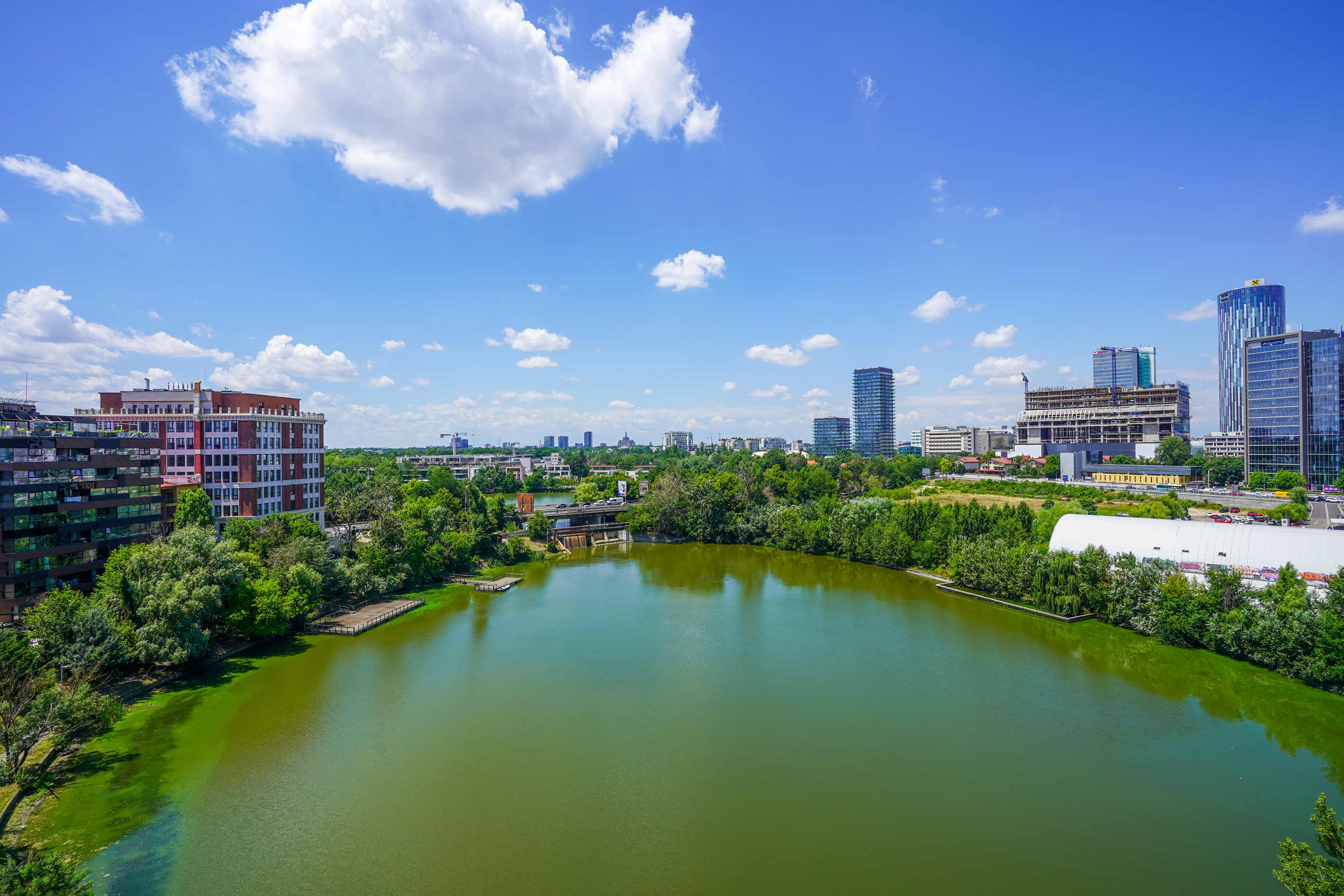  Lakefront Duplex Penthouse with a Panoramic Terrace on Lake Floreasca - 物件實景