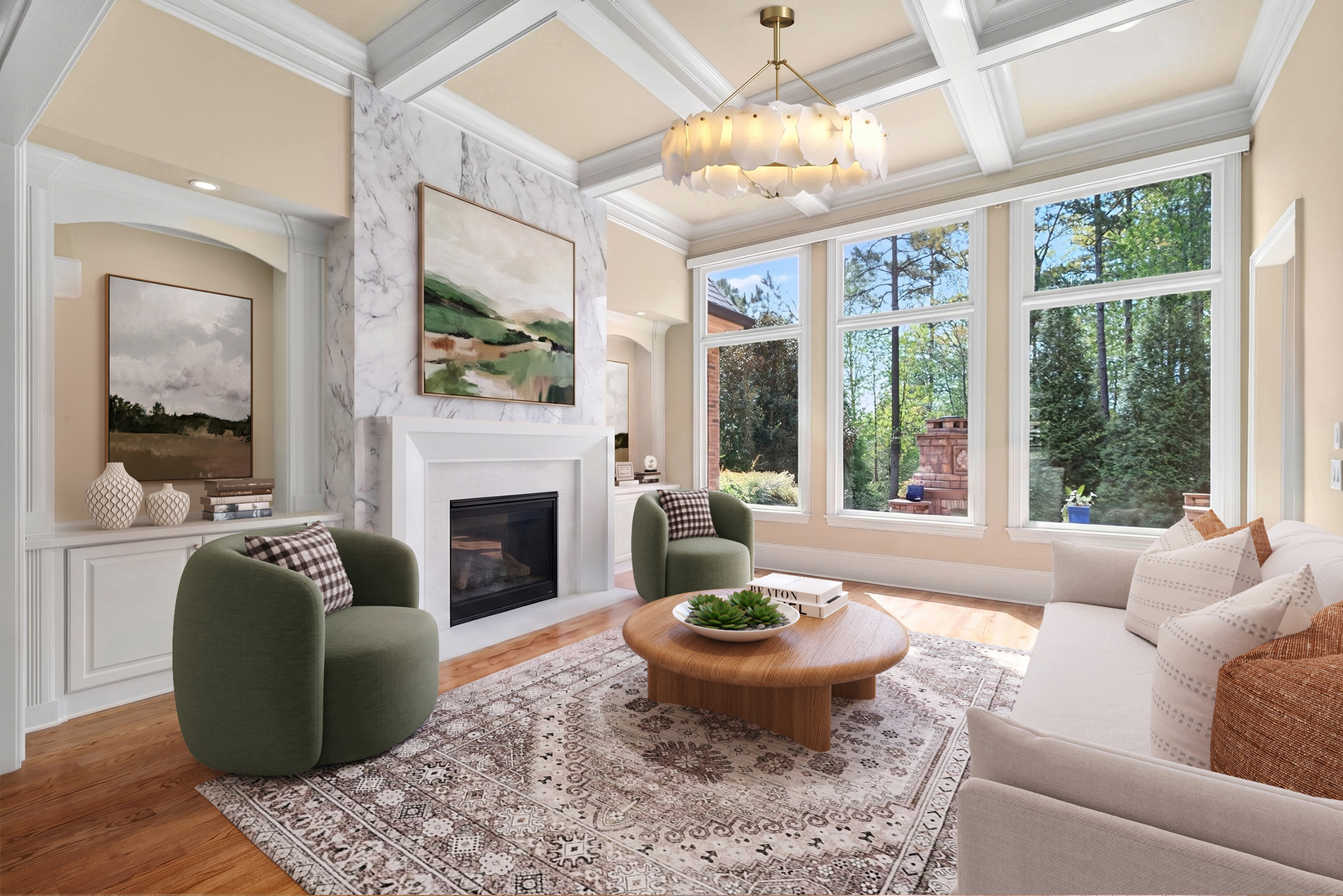  Luxury French Estate with Sweeping Golf Course Views - 物件實景