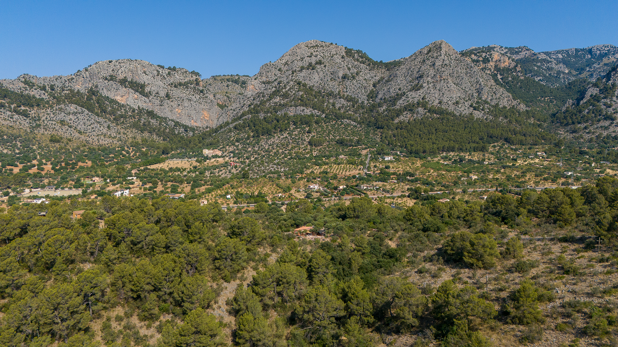  Land with panoramic views and 3 small buildings in Bunyola - 物件實景