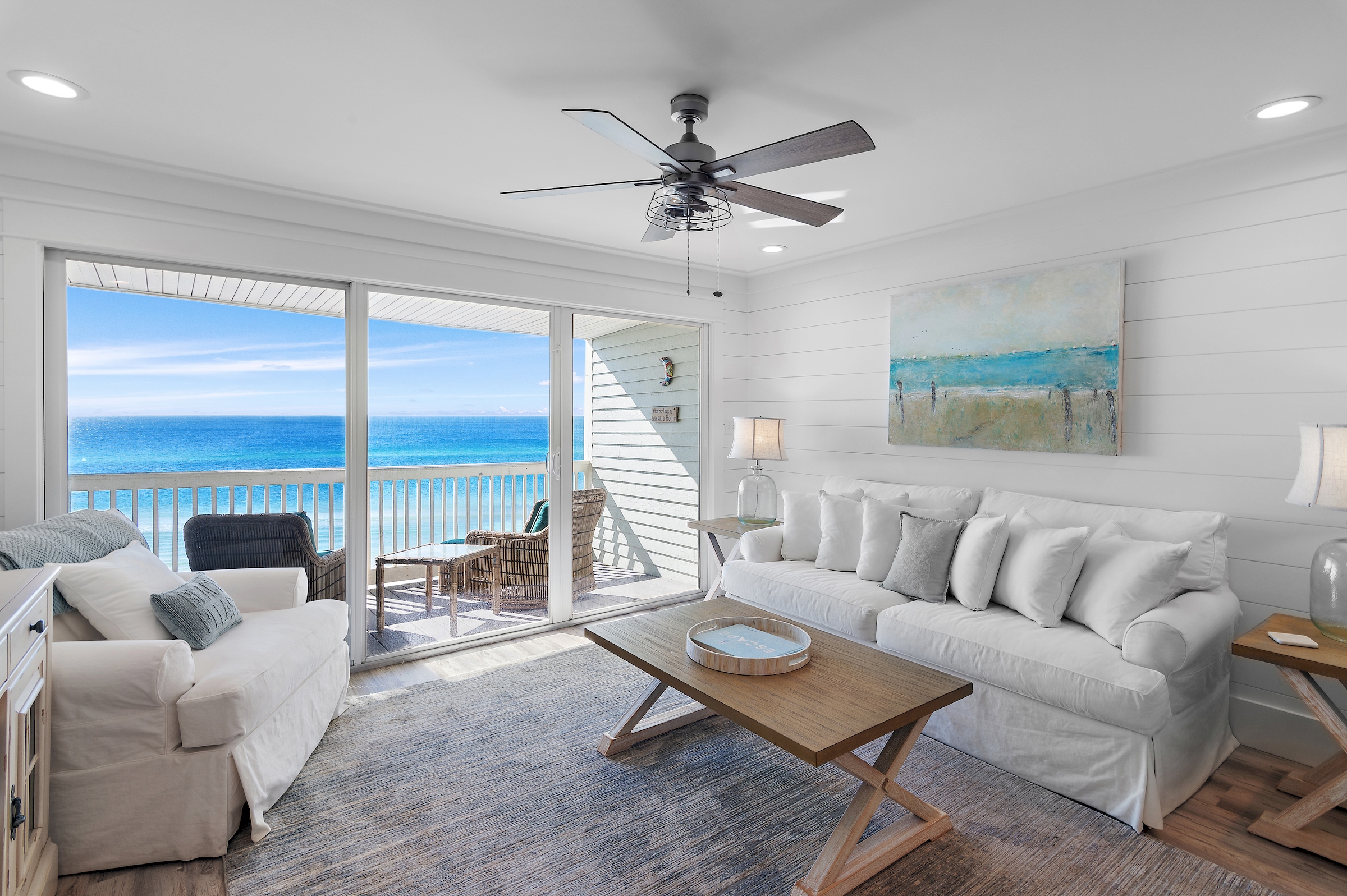  Gulf-Front Remodeled Santa Rosa Beach Condo with Stunning Views - 物件實景