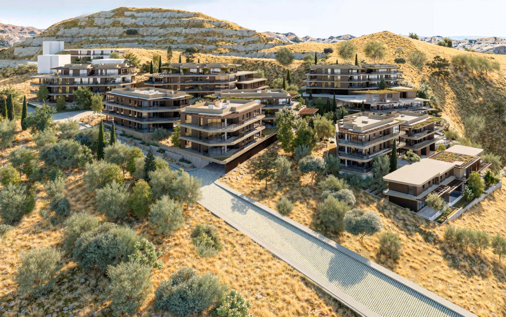  4 Bedroom Apartment in a Luxury Complex with Clubhouse & Pool in Pafos Suburb - 物件實景