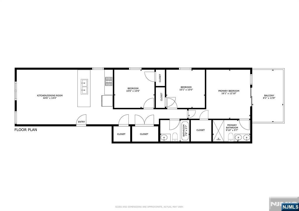 Jersey City, New Jersey, 07305, United States, 3 Bedrooms Bedrooms, ,2 BathroomsBathrooms,Residential,For Sale,1907522