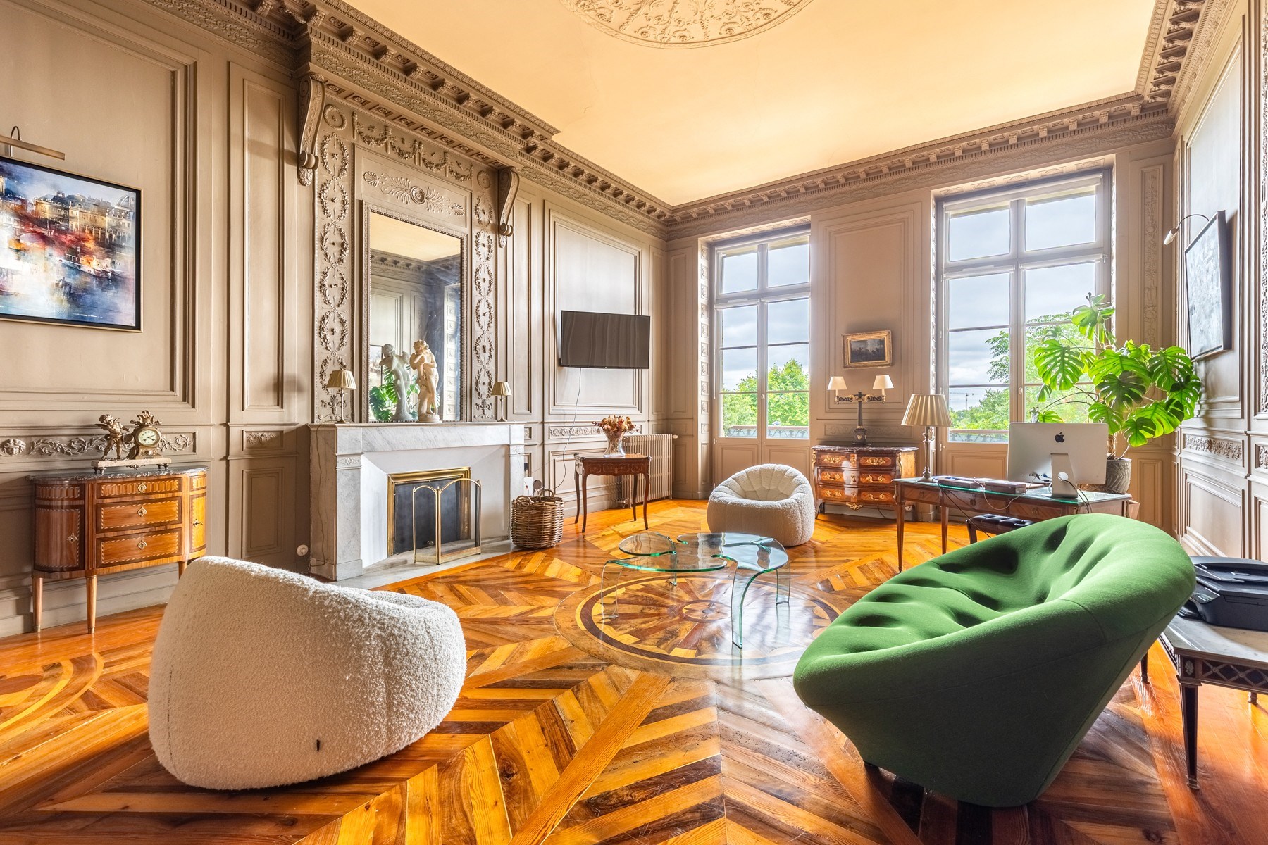  BORDEAUX CHARTRONS – EXCEPTIONAL HAUSSMANN APARTMENT – 277 SQ.M – TERRACE – BAL… - 物件實景
