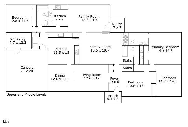 Raleigh, North Carolina, 27612, United States, 6 Bedrooms Bedrooms, ,4 BathroomsBathrooms,Residential,For Sale,1793984