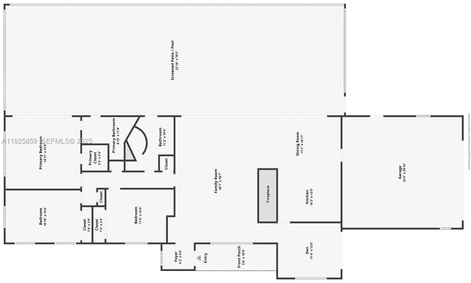 Pinecrest, Florida, 33156, United States, 3 Bedrooms Bedrooms, ,2 BathroomsBathrooms,Residential,For Sale,2003323
