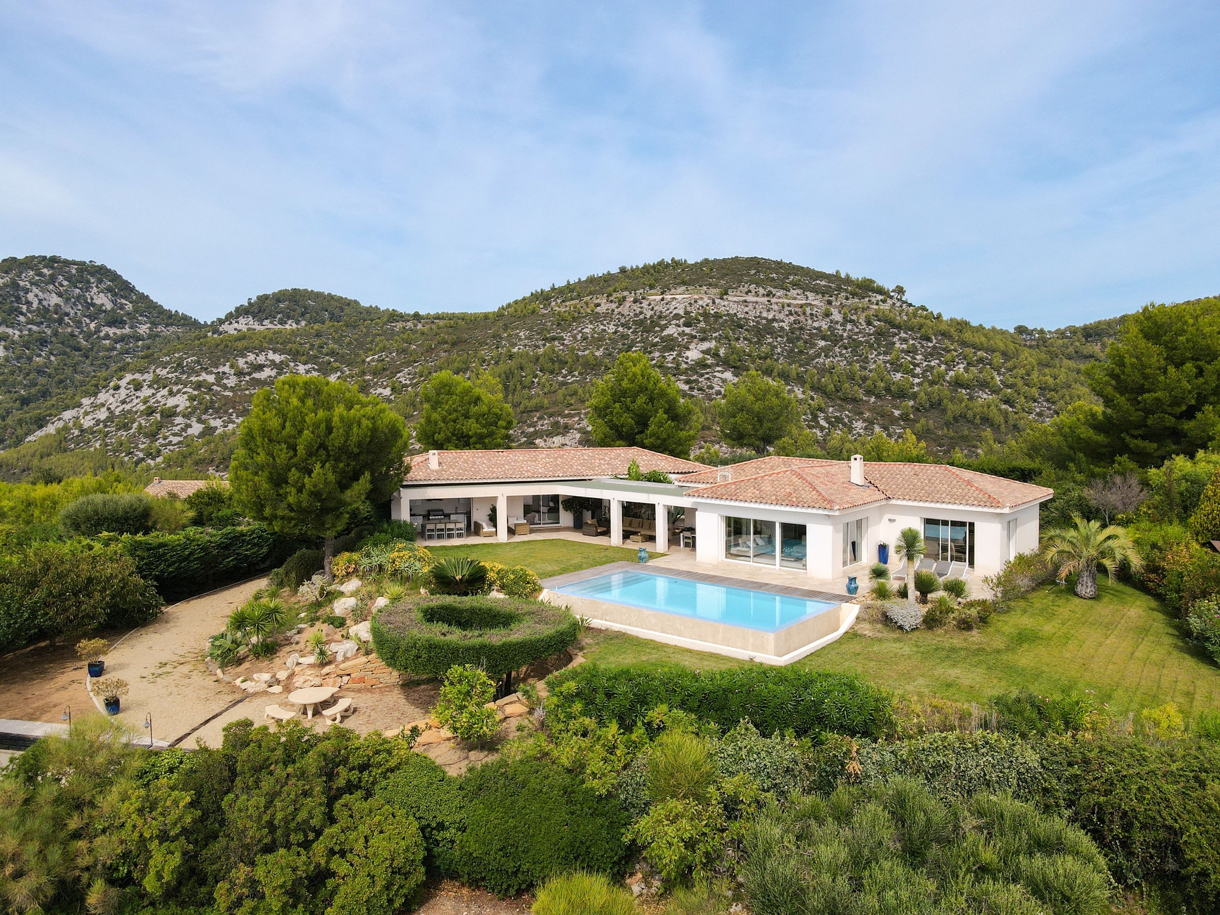  Ollioules - Single-Story Villa with Panoramic Sea View - 物件實景