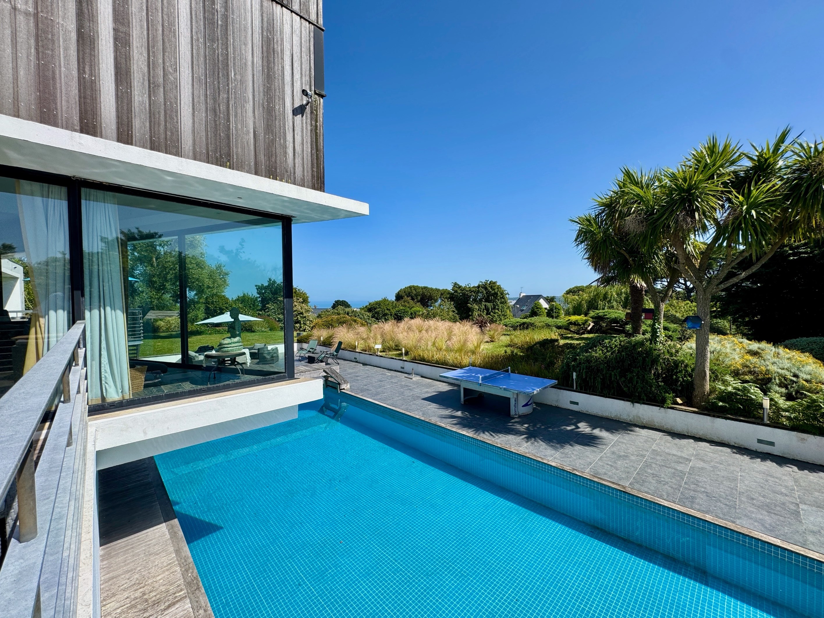  Binic-Étables-sur-Mer: Architect-designed home with sea view, pool and sauna, i… - 物件實景