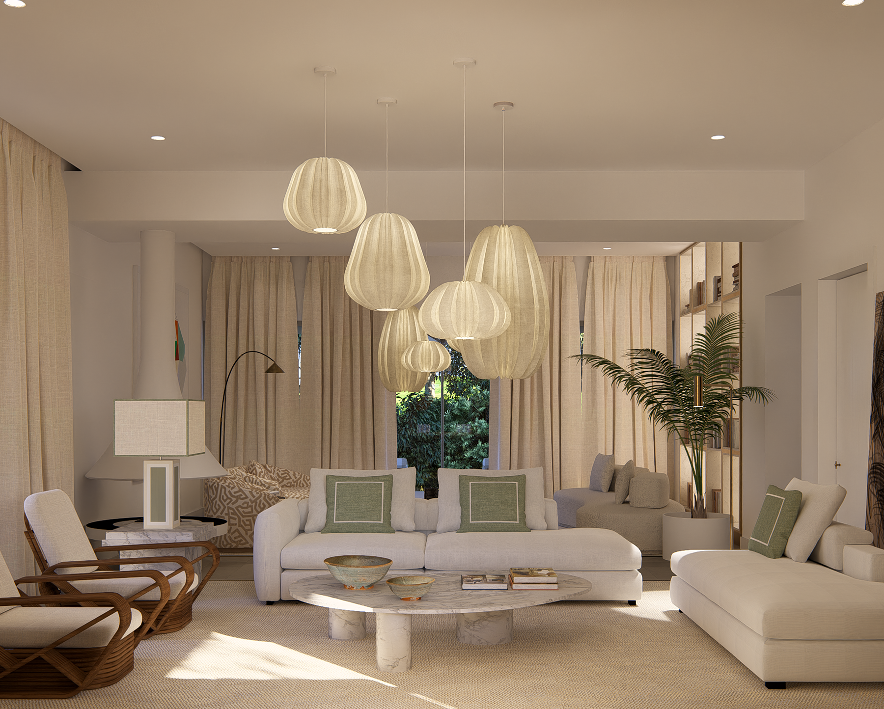  Contemporary villa with single-level living and landscaped garden - 物件實景