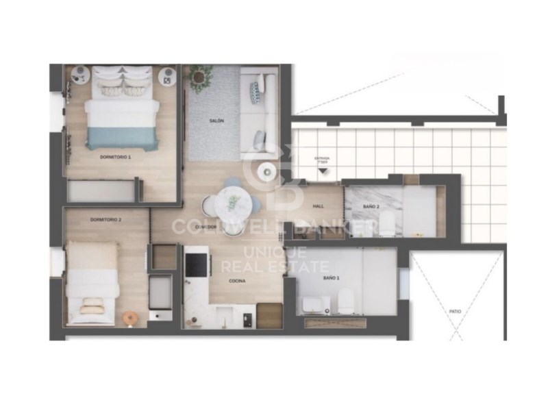 Madrid, Comunidad de Madrid, ES, 2 Bedrooms Bedrooms, ,2 BathroomsBathrooms,Residential,For Sale,1897779