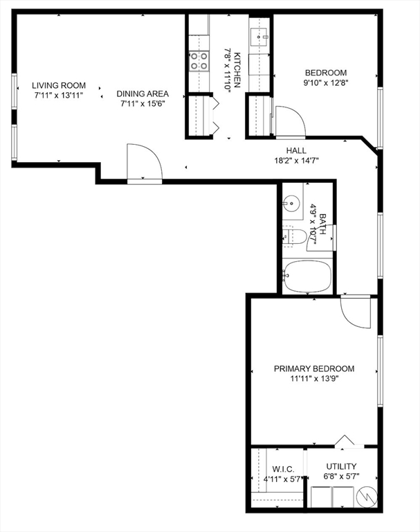 Boston, Massachusetts, 02128, United States, 2 Bedrooms Bedrooms, ,1 BathroomBathrooms,Residential,For Sale,1901193