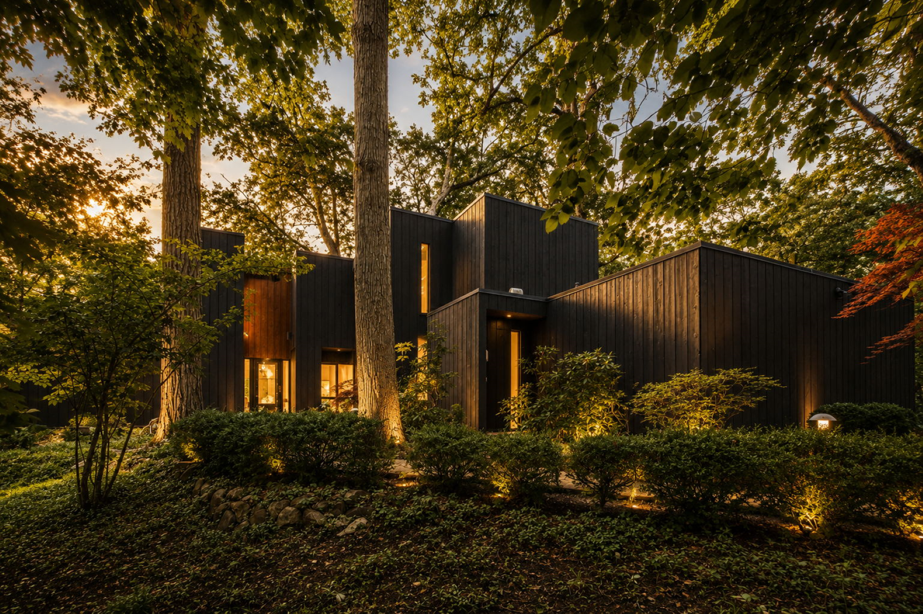  Modern Contemporary Home Nestled on a 1.3 Acre Wooded Lot - 物件實景