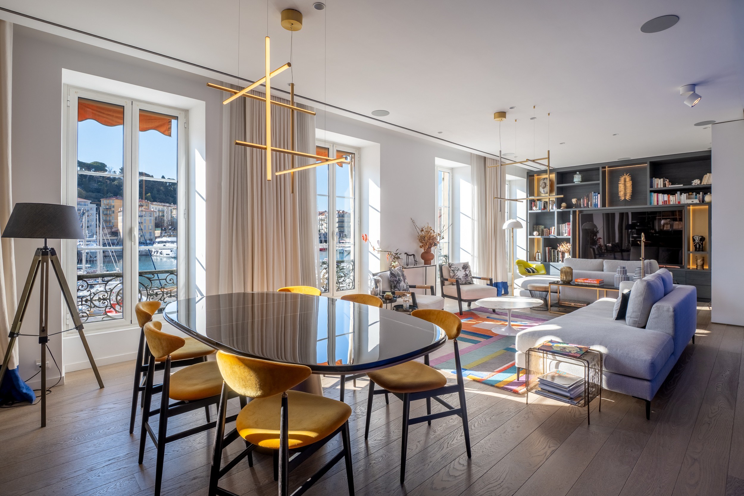  Nice Port Lympia 2 bedroom apartment 130 sqm panoramic port view architect desi… - 物件實景