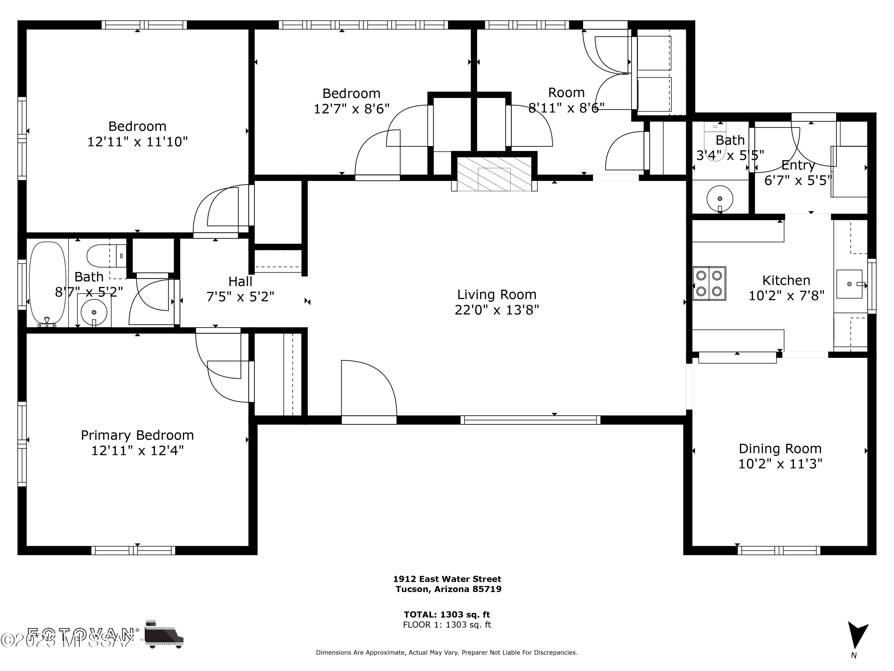 Tucson, Arizona, 85719, United States, 4 Bedrooms Bedrooms, ,3 BathroomsBathrooms,Residential,For Sale,1826834