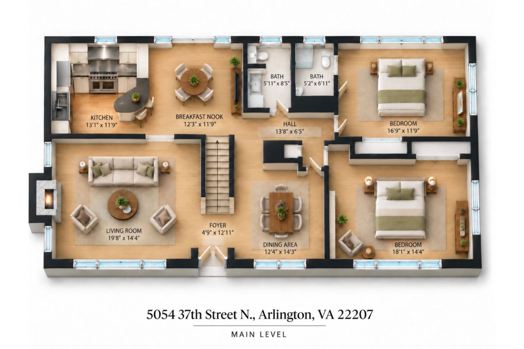  5054 37th Street N, Arlington, VA, 22207 - 物件實景