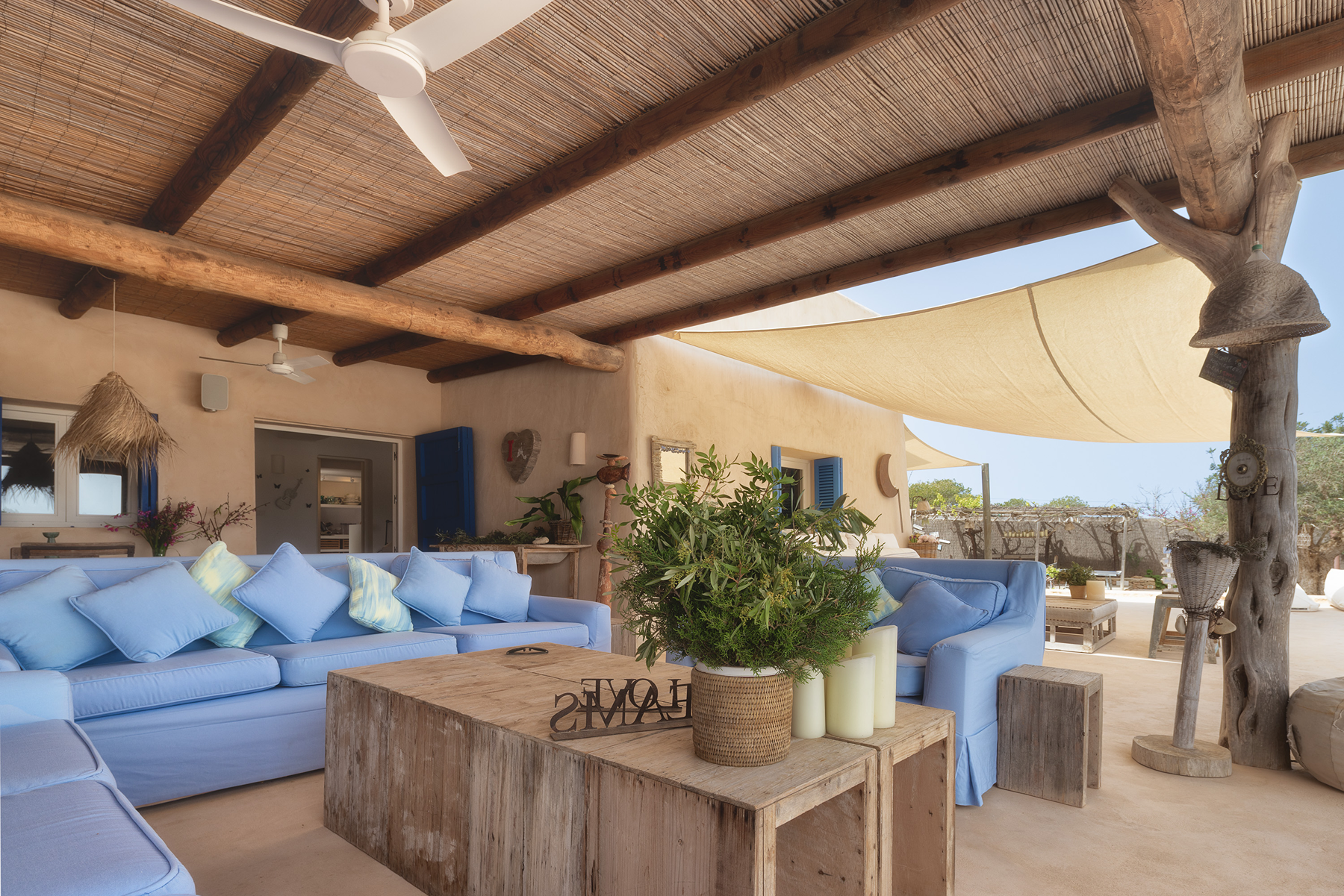  Mediterranean Style Estate with Sea Views in Porto Saler, Formentera - 物件實景