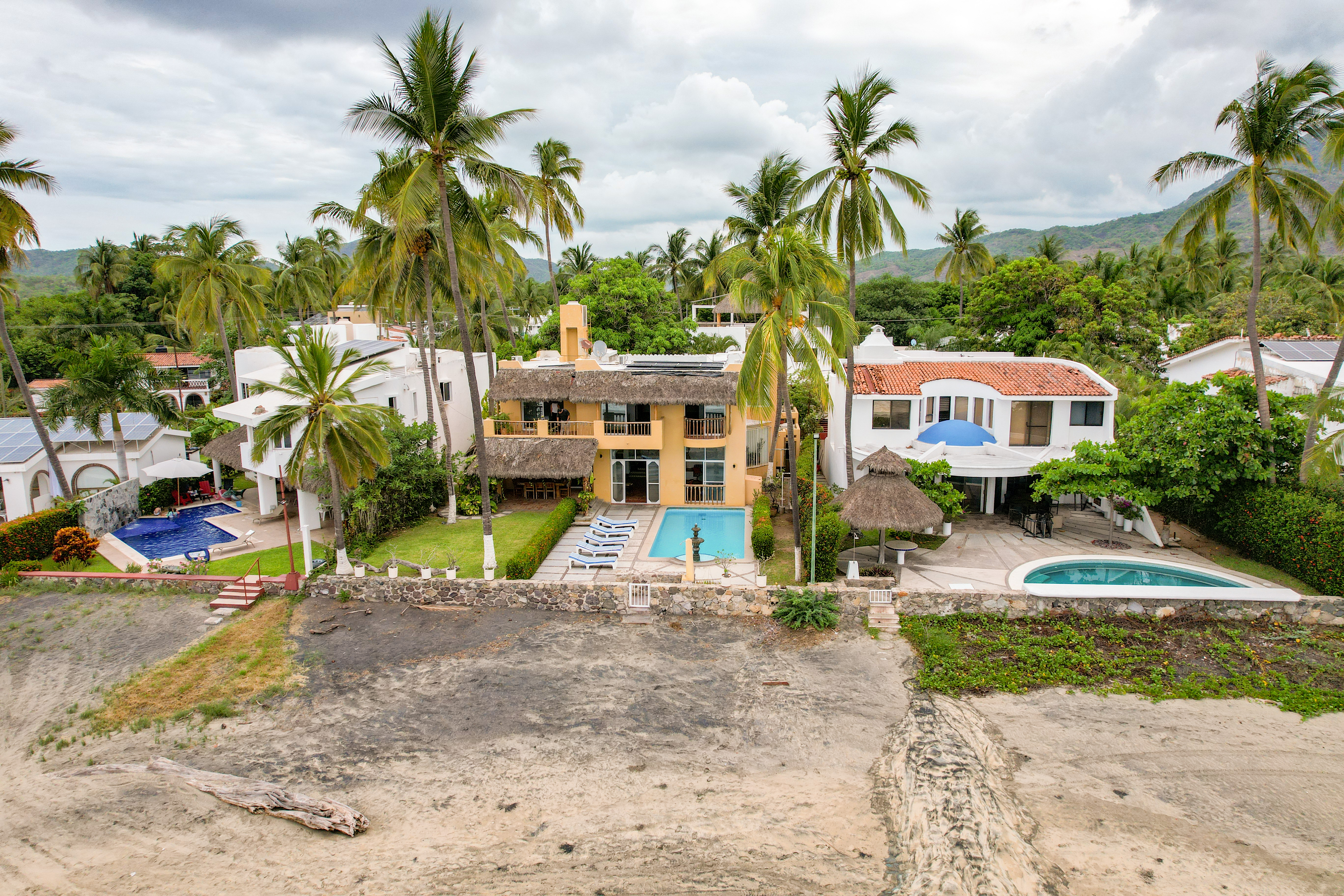  Residencia Frente al Mar en Venta Villas Las Fuentes, Club Santiago, Manzanillo - 物件實景