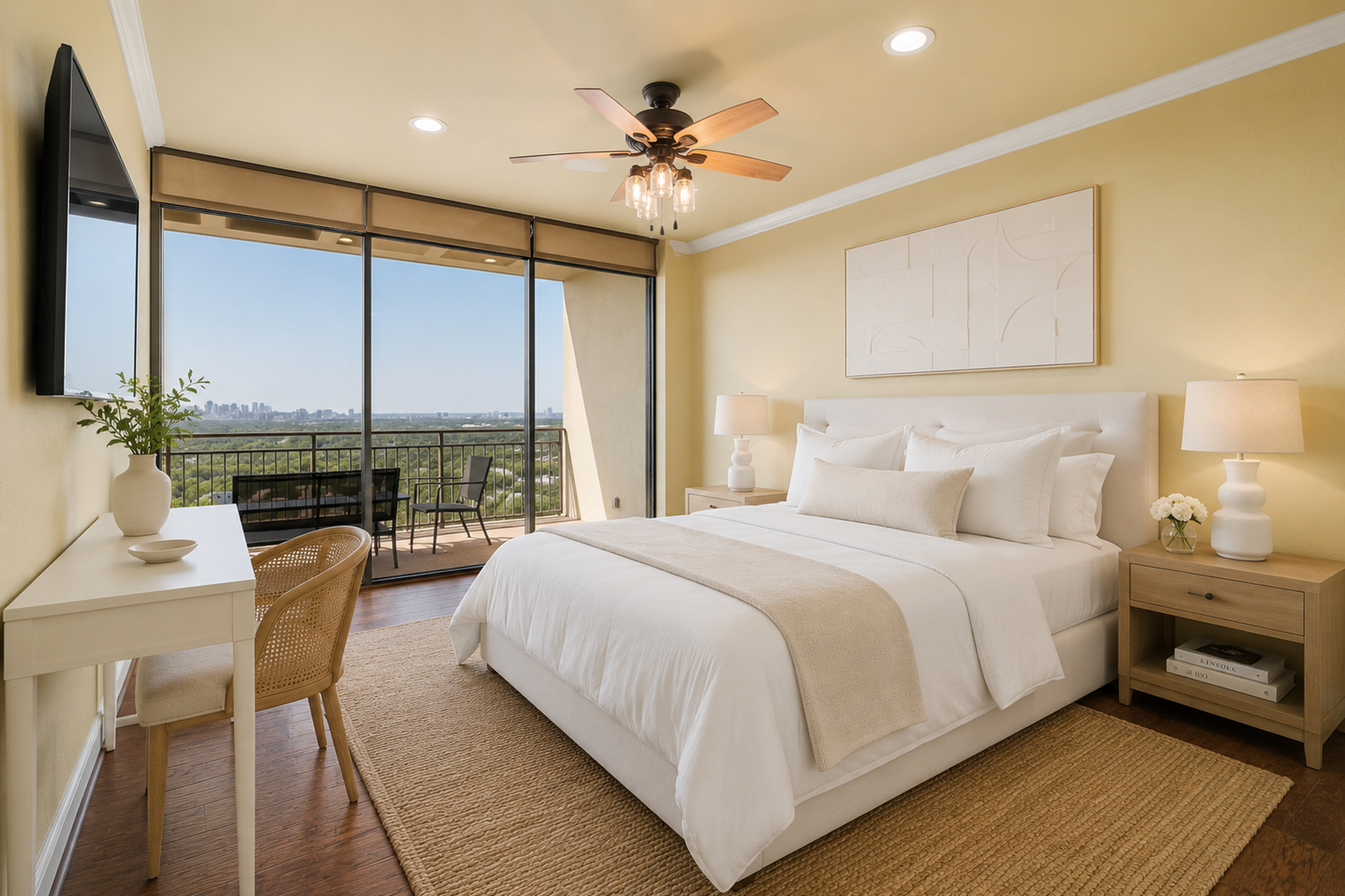  Panoramic Dallas Skyline Views  Renovated Luxury Residence at The Athena - 物件實景