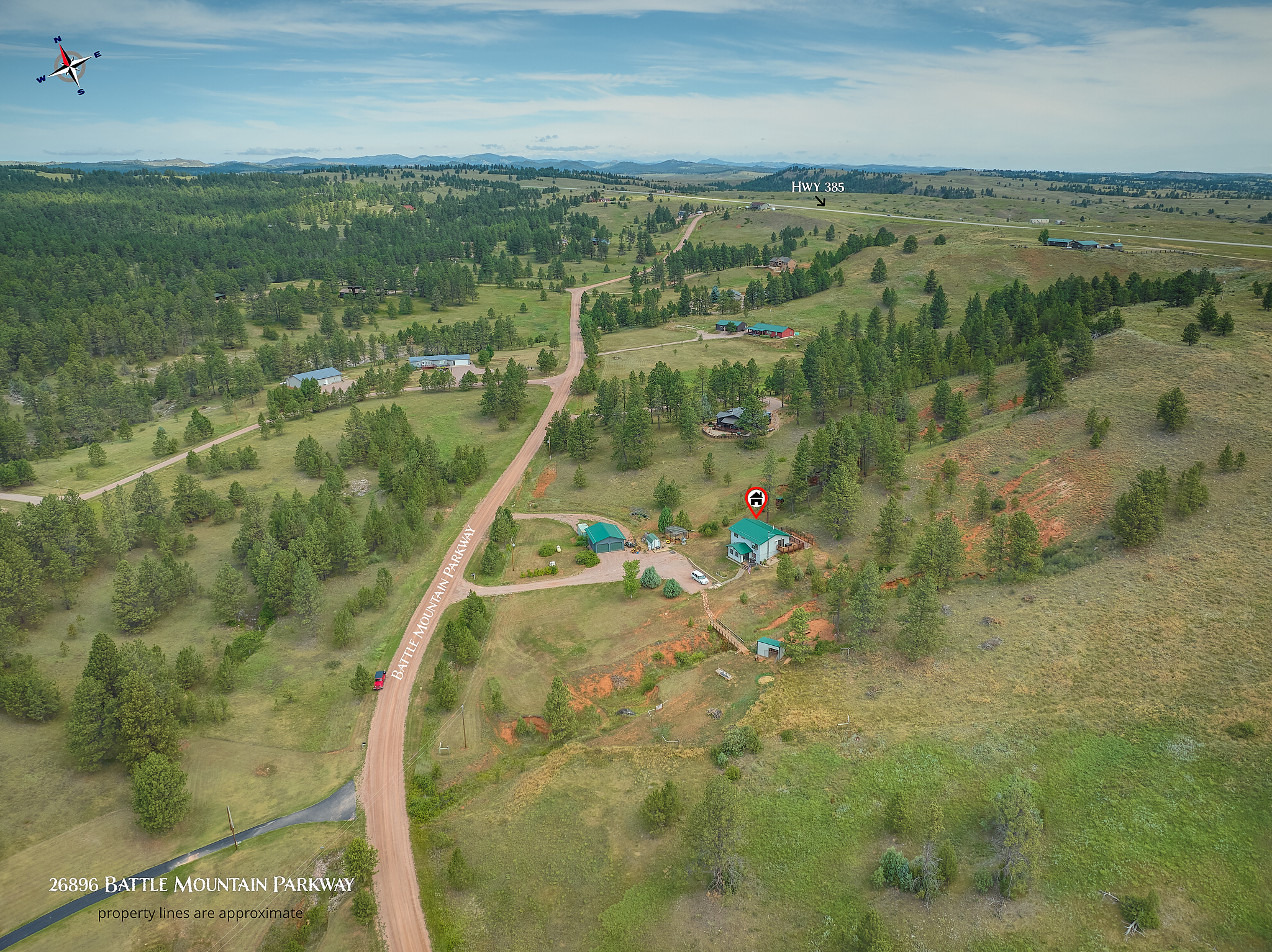 Hot Springs, South Dakota, 57747, United States, 4 Bedrooms Bedrooms, ,2 BathroomsBathrooms,Residential,For Sale,1888090